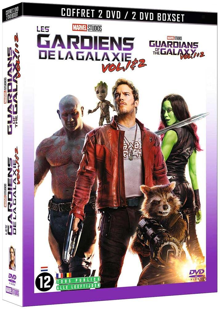Coffret les gardiens de la galaxie, vol. 1 et 2 Films