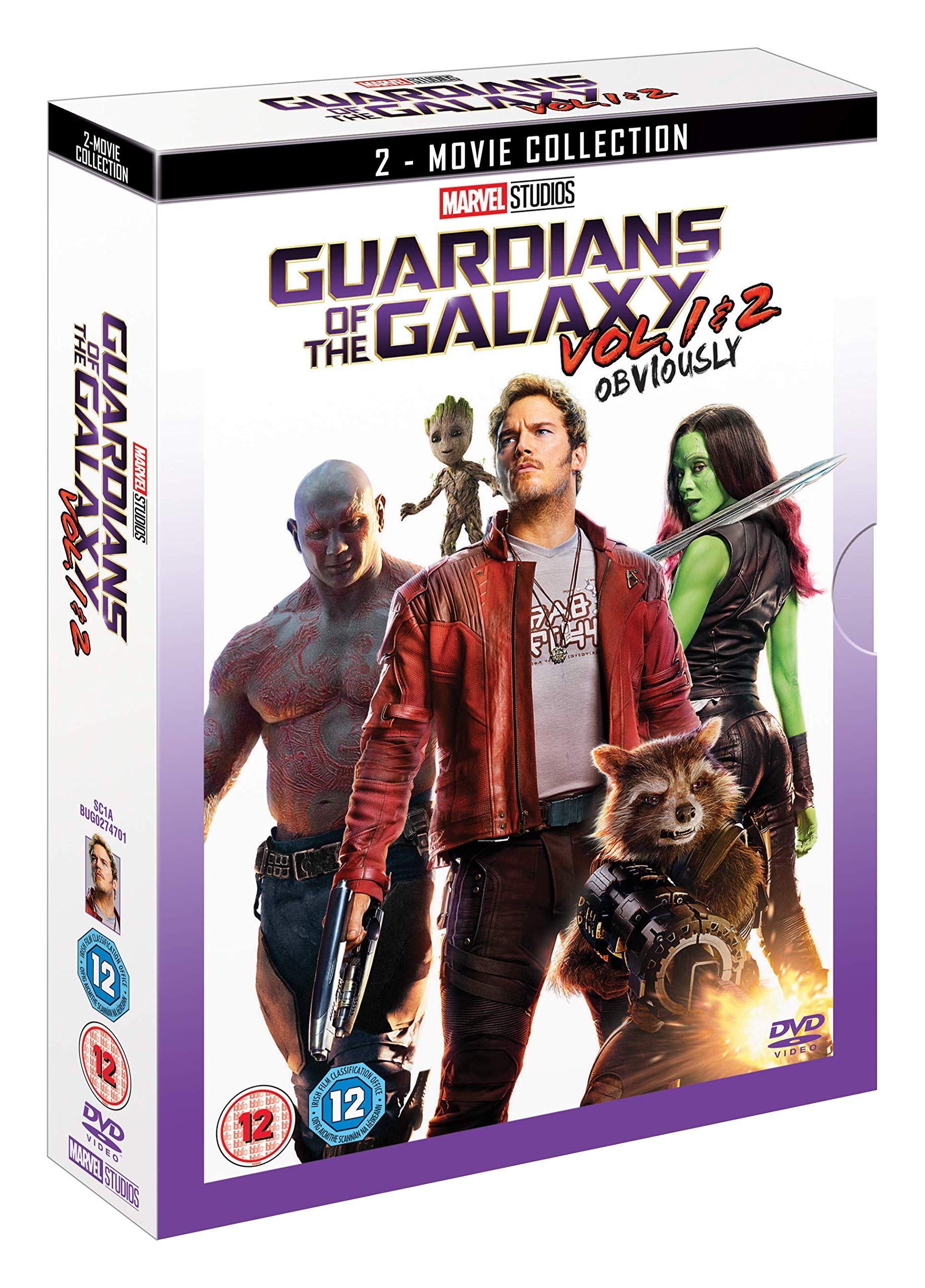 Guardians of the Galaxy Doublepack Movies