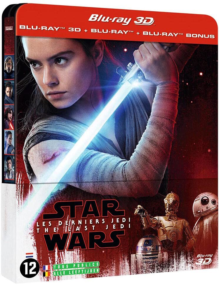 DVD - Star wars episode 8 - The last Jedi (3D)(Steelbook) (3 DVD) Films