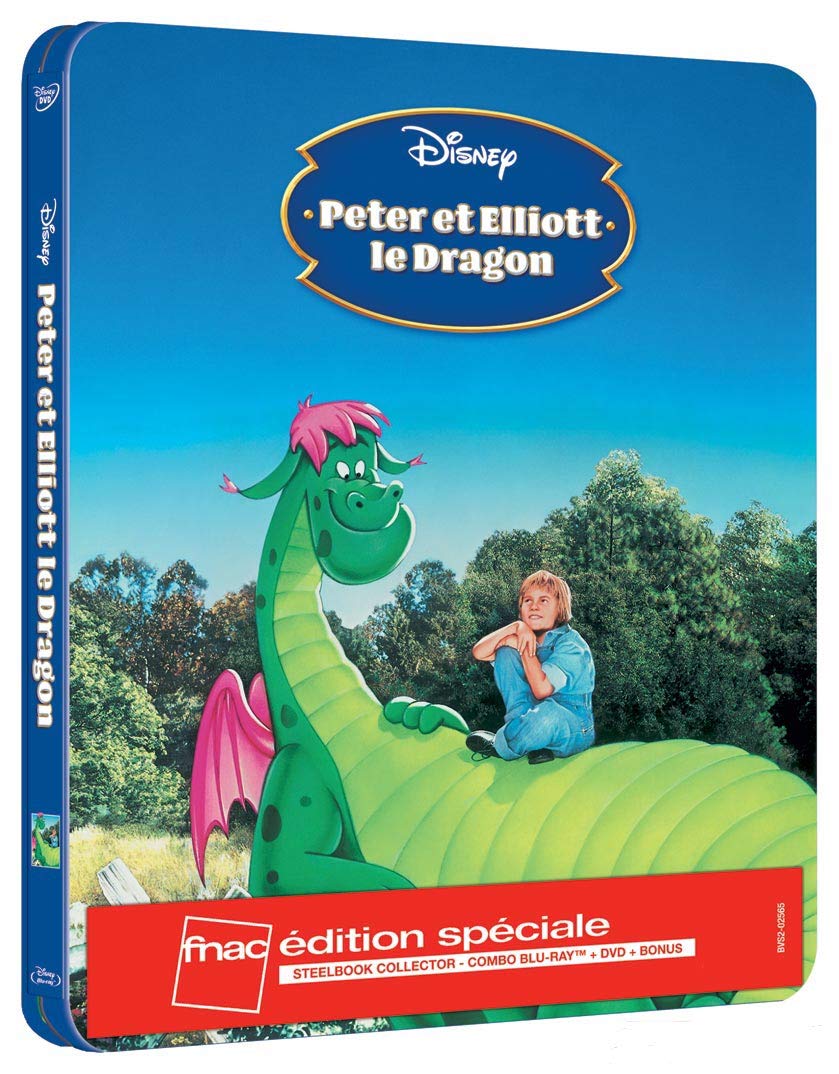 Peter et Elliott le Dragon steelbook Fnac édition spéciale dvd