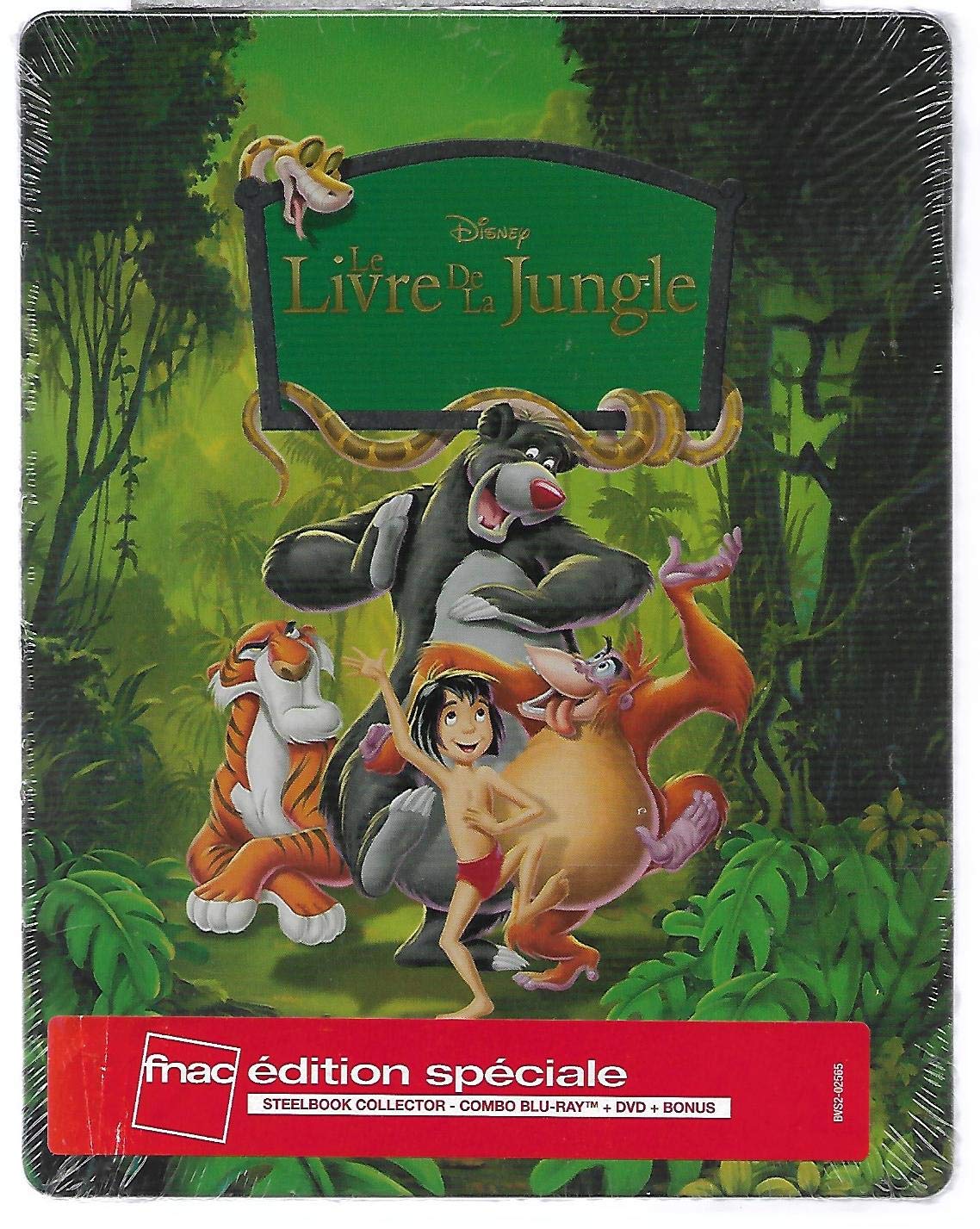 Le Livre De La Jungle - Blu-Ray + DVD Steelbook dvd