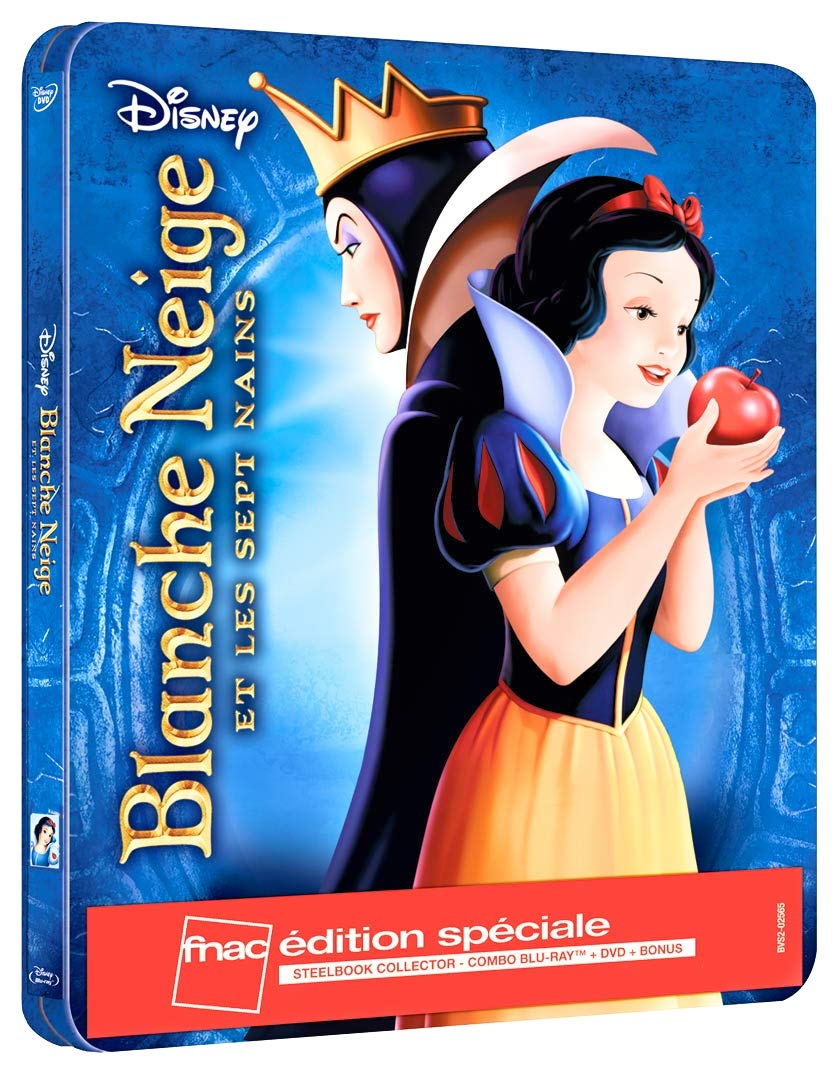 Blanche neige et les Sept Nains steelbook Fnac édition spéciale Books