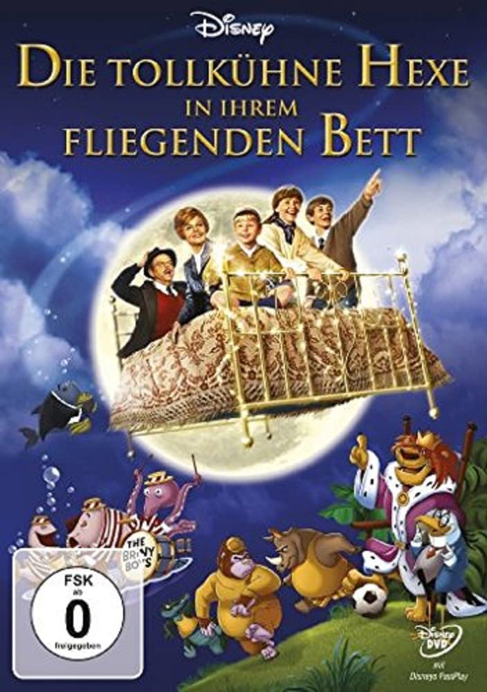Die tollkühne Hexe in ihrem fliegenden Bett Films
