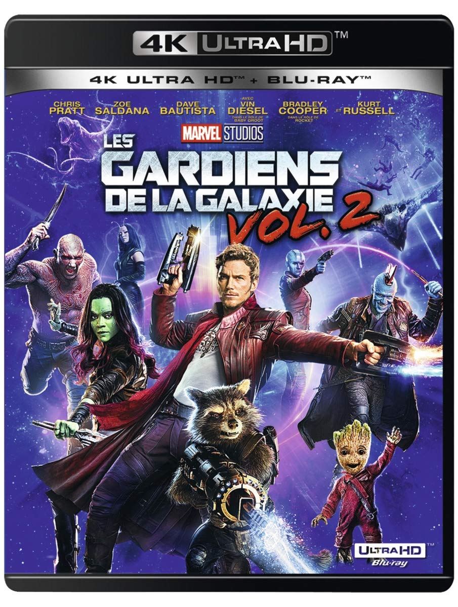 GARDIENS DE LA GALAXIE (LES) VOL.2 - COMBO UHD 4K + BD dvd