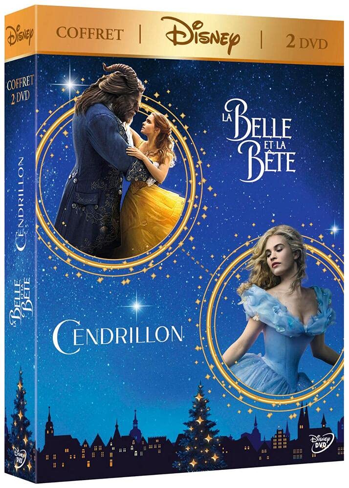 Coffret disney 2 films : la belle et la bête ; cendrillon Films