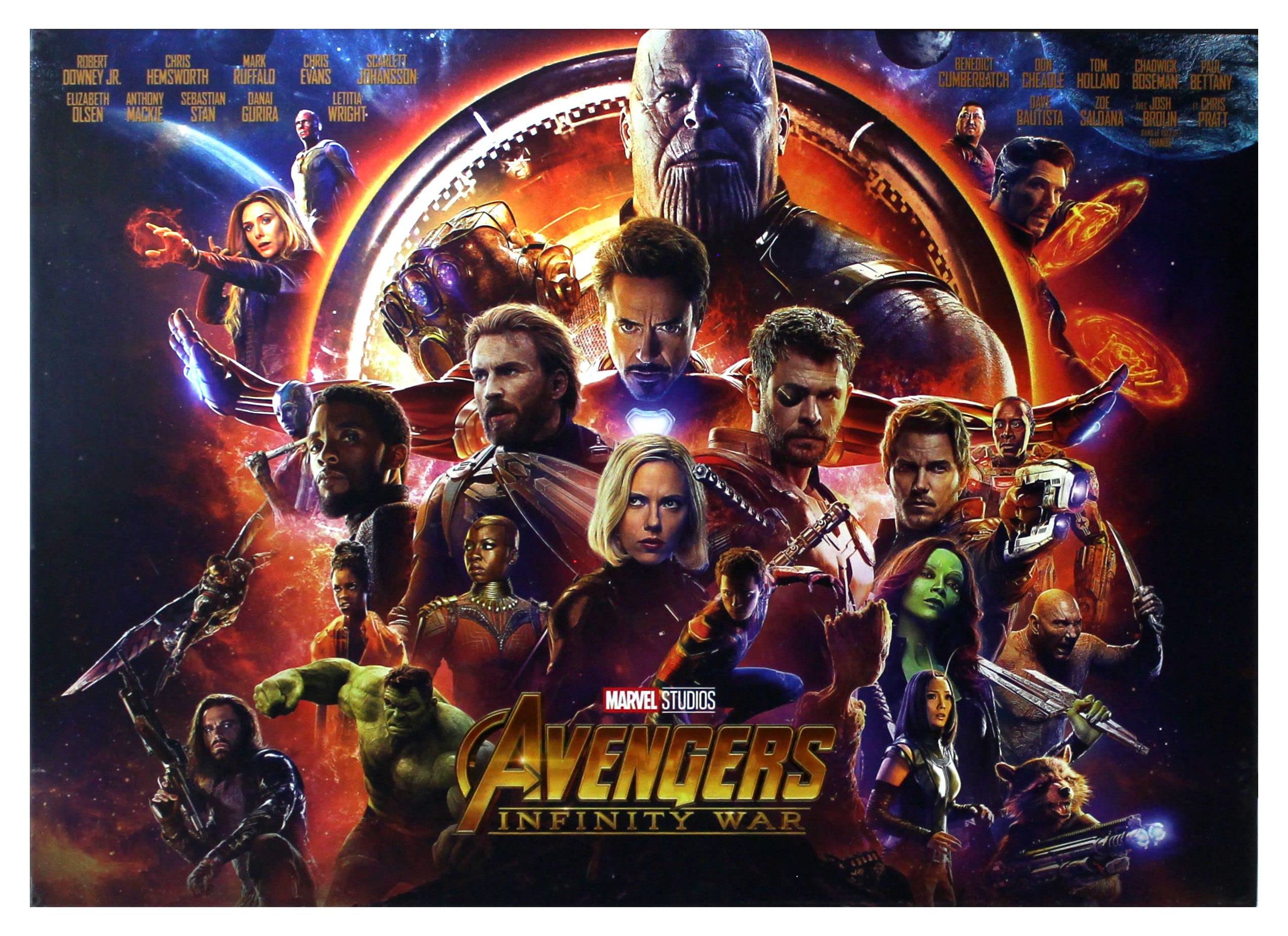 Avengers: Infinity War (BOX) + (Audio français. Sous-titres français) dvd