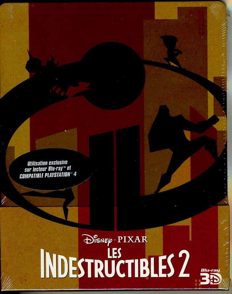 MOVIE - LES INDESTRUCTIBLES 2 3D BOITIER METAL/BLU-RAY (1 BLU-RAY) Films