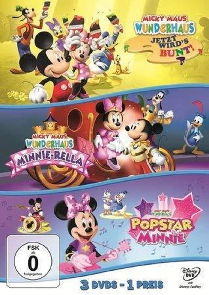 Micky Maus Wunderhaus - Jetzt wirds bunt! & Minnie-Rella & Popstar Minnie Movies
