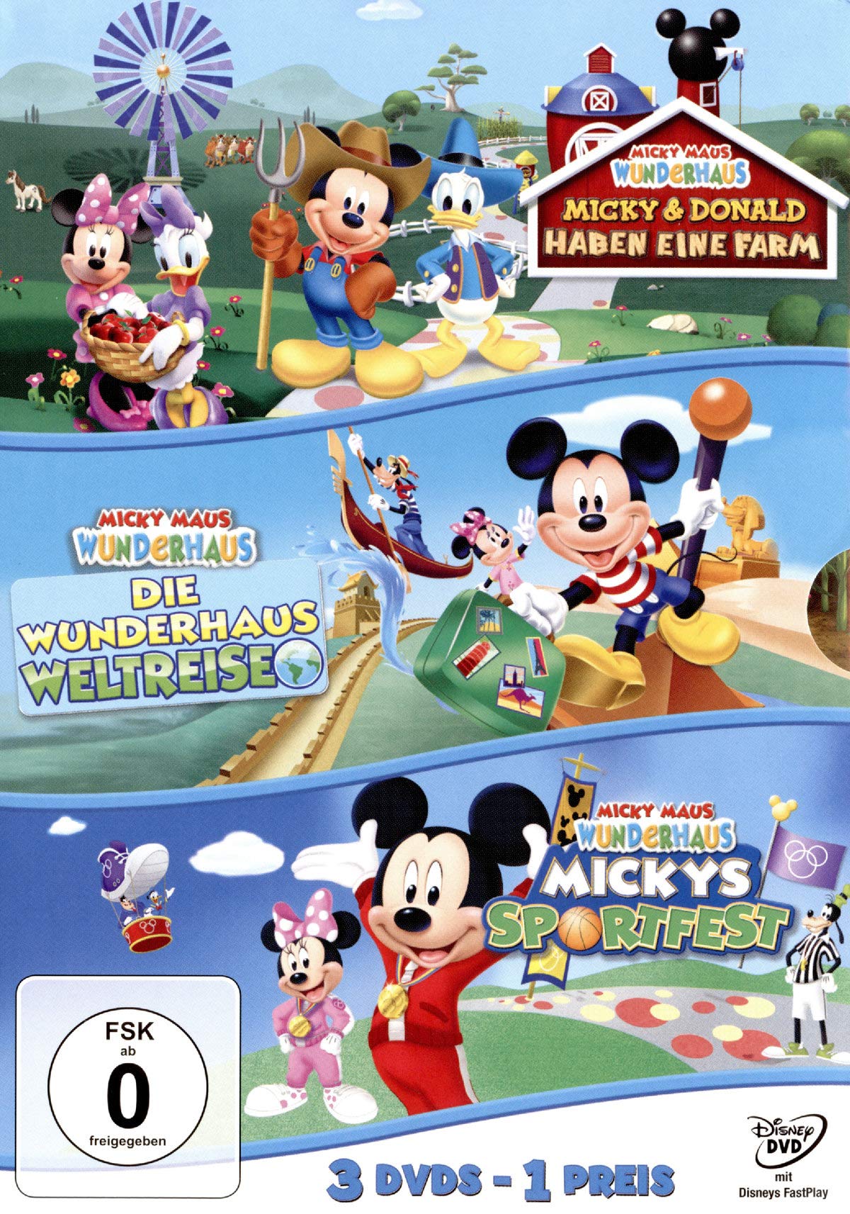Micky Maus Wunderhaus - Mickys Sportfest & Die Wunderhaus-Weltreise & Micky und Donald haben eine Farm Movies