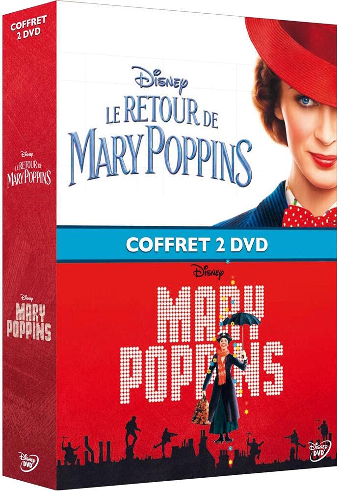 Coffret mary poppins 2 films : mary poppins ; le retour de mary poppins Films