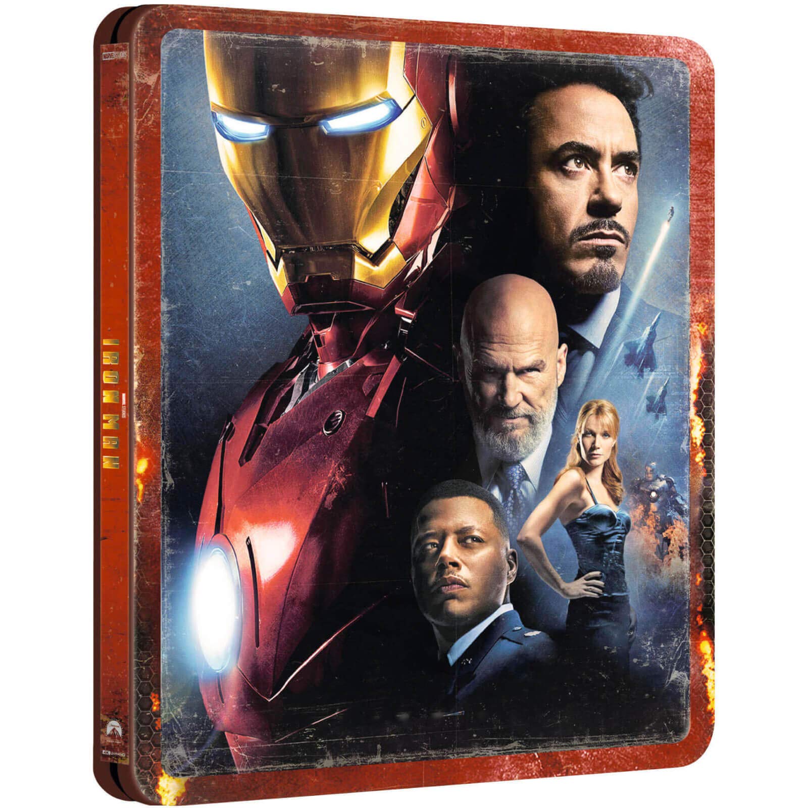 Iron Man 4K Ultra HD Limted Edition Steelbook / Import / Includes Region Free Blu Ray dvd