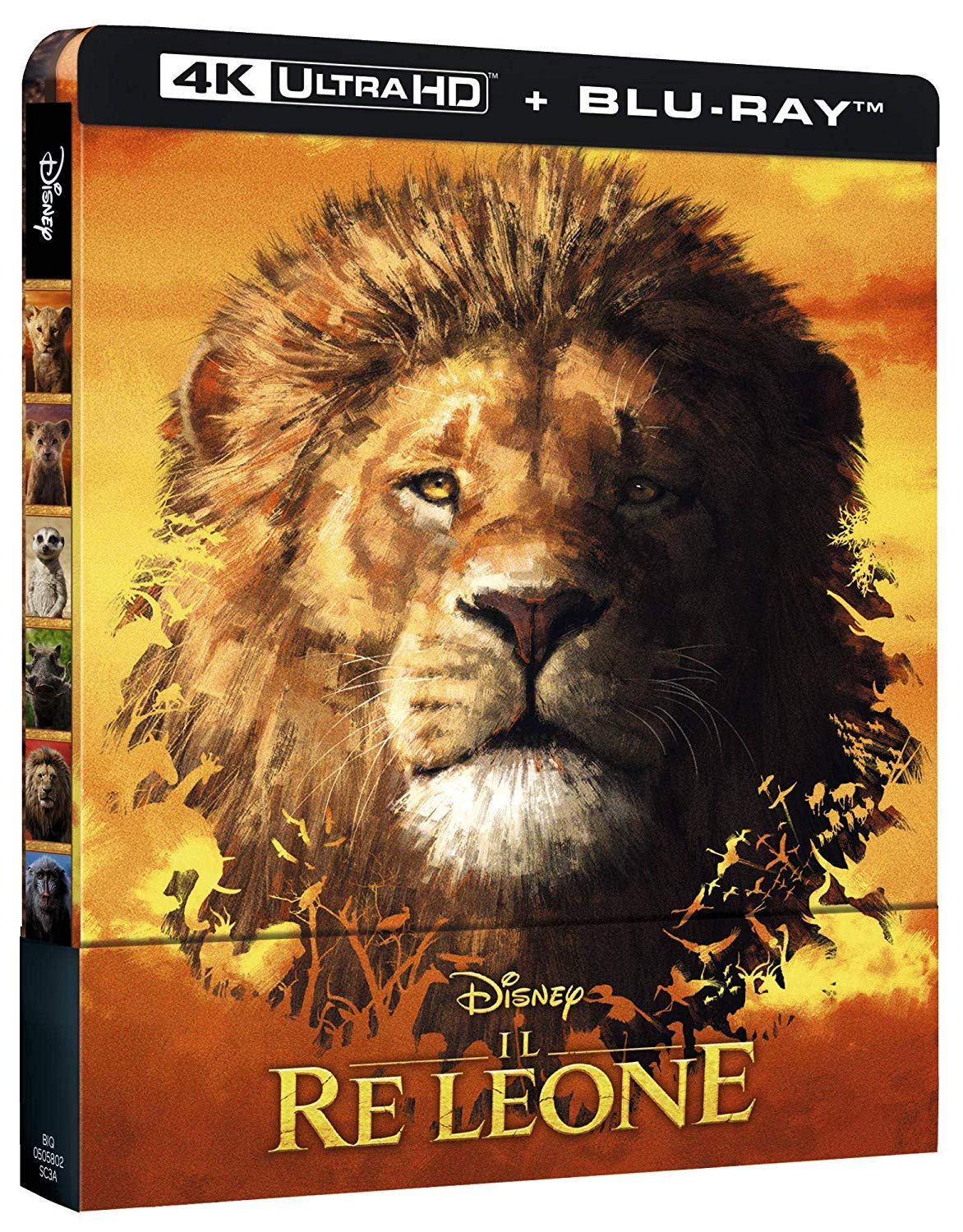 Il Re Leone (Live Action) Steelbook (4k+Br) Films