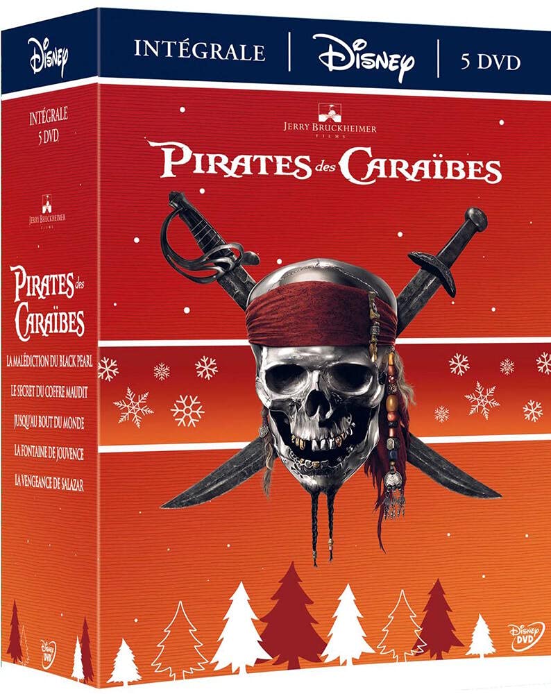 Pirates des Caraïbes-Intégrale 5 Films dvd