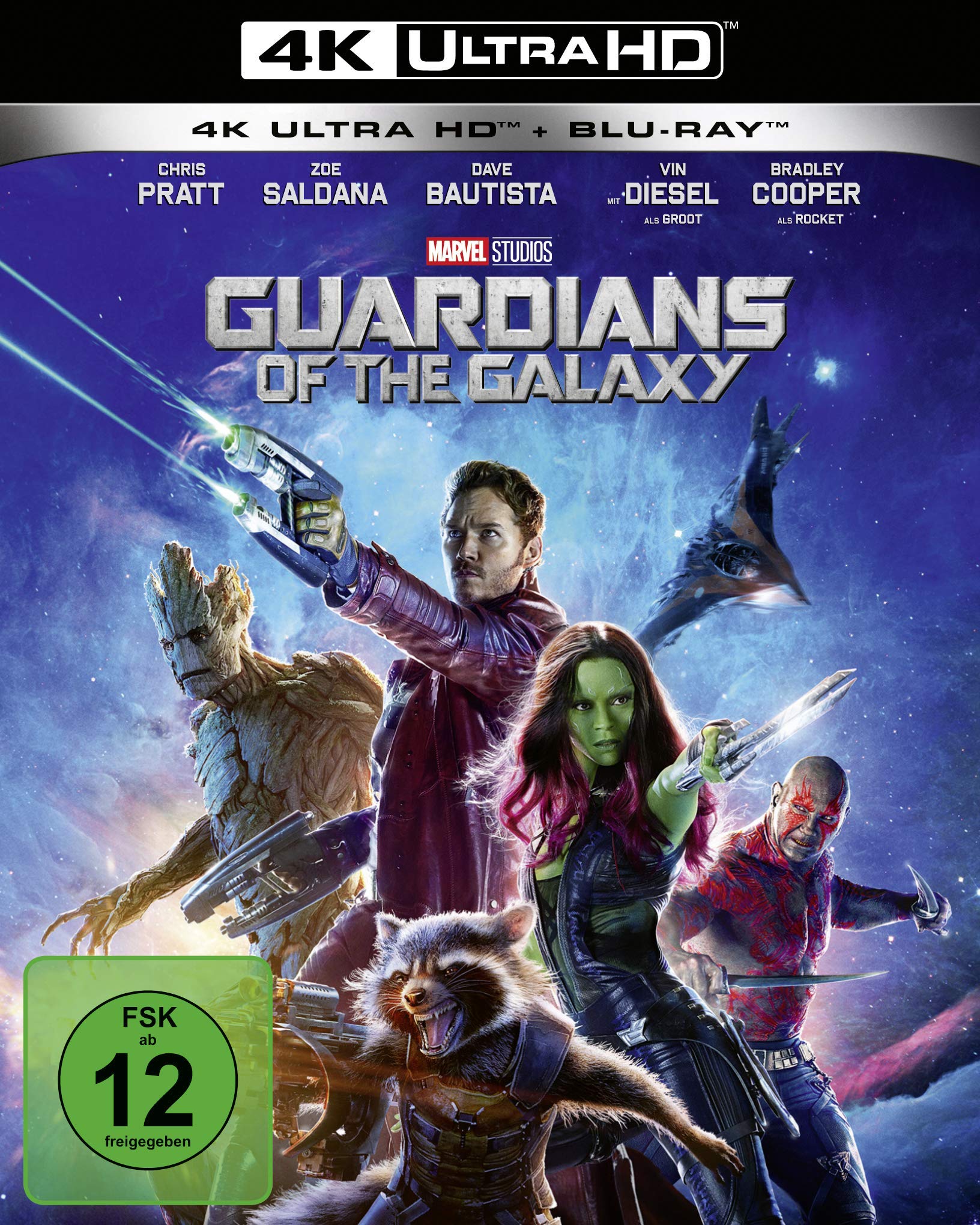 Guardians of the Galaxy 4K Ultra-HD (+ Blu-ray) Films