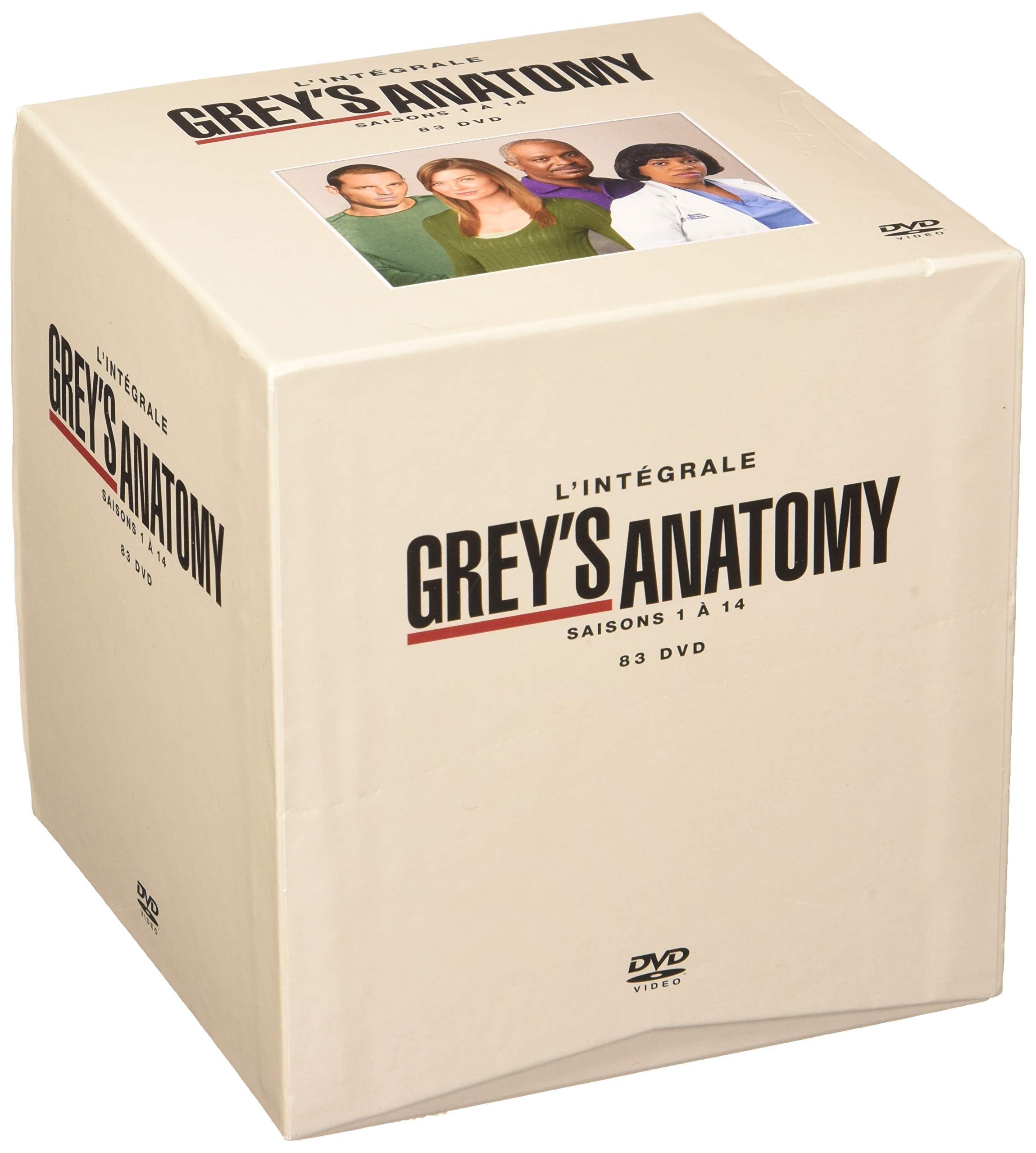 Coffret Grey's Anatomy, Saisons 1 à 14 dvd