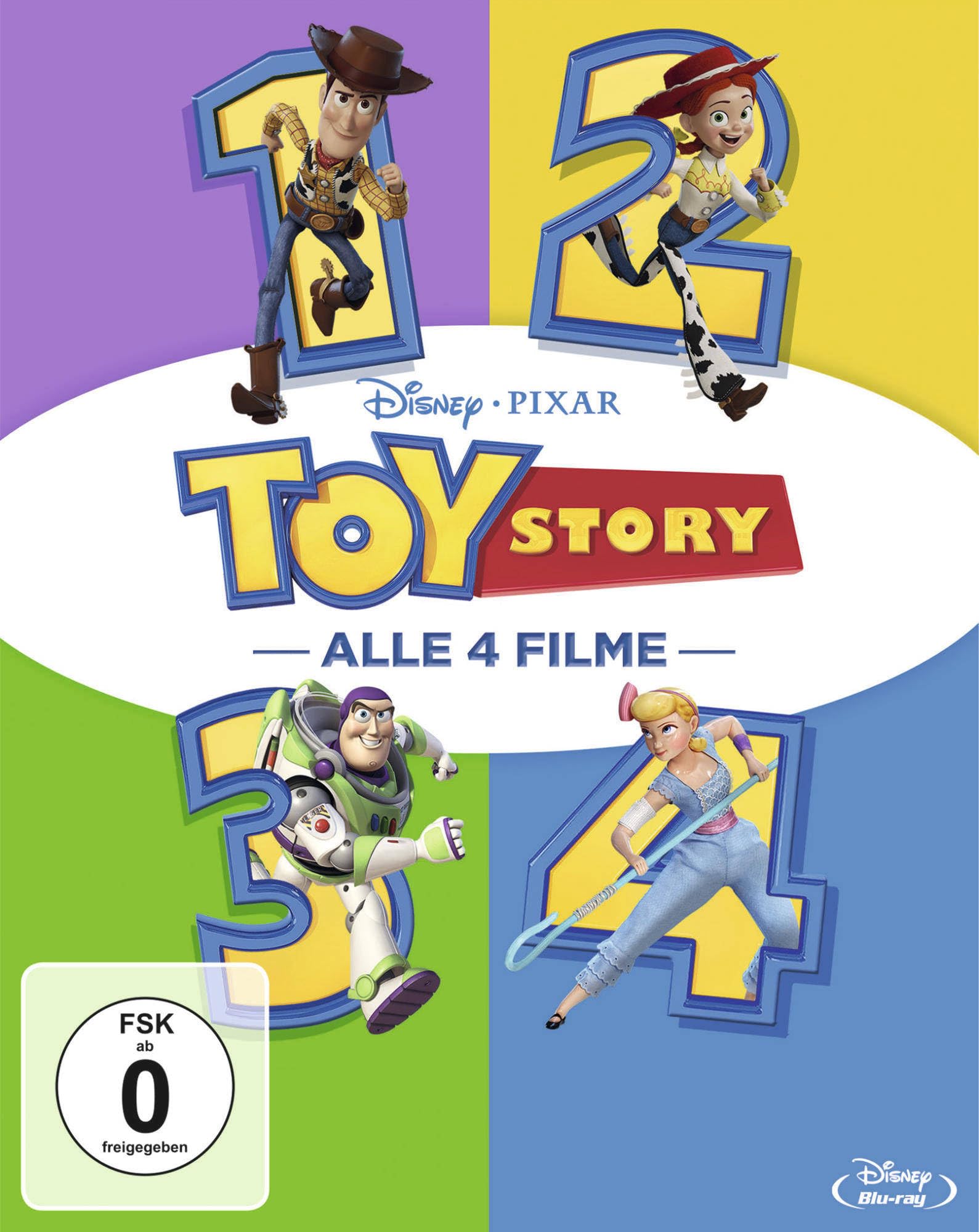 Product Image: Toy Story 1-4