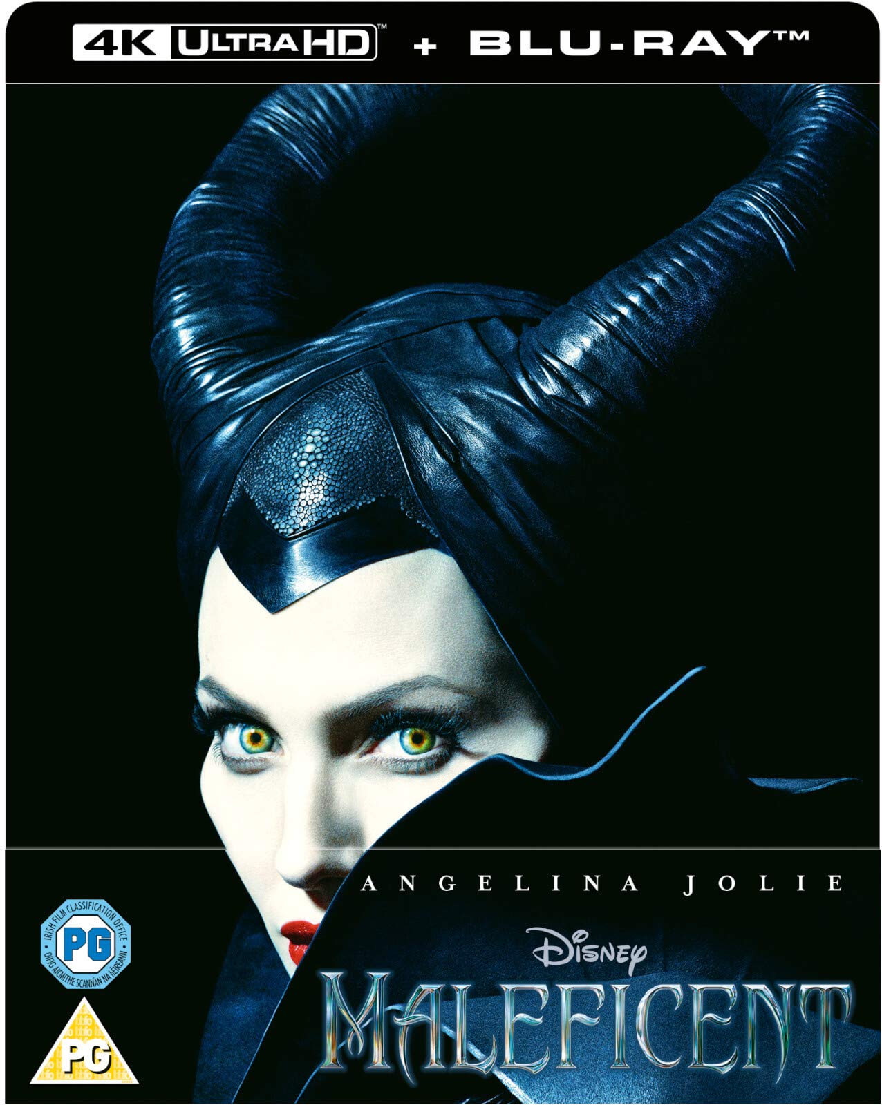 Maleficent 4K Steelbook, Zavvi exklusiv, 4K UHD Blu-ray mit deutschem Ton + Blu-ray, Uncut, Regionfree Films