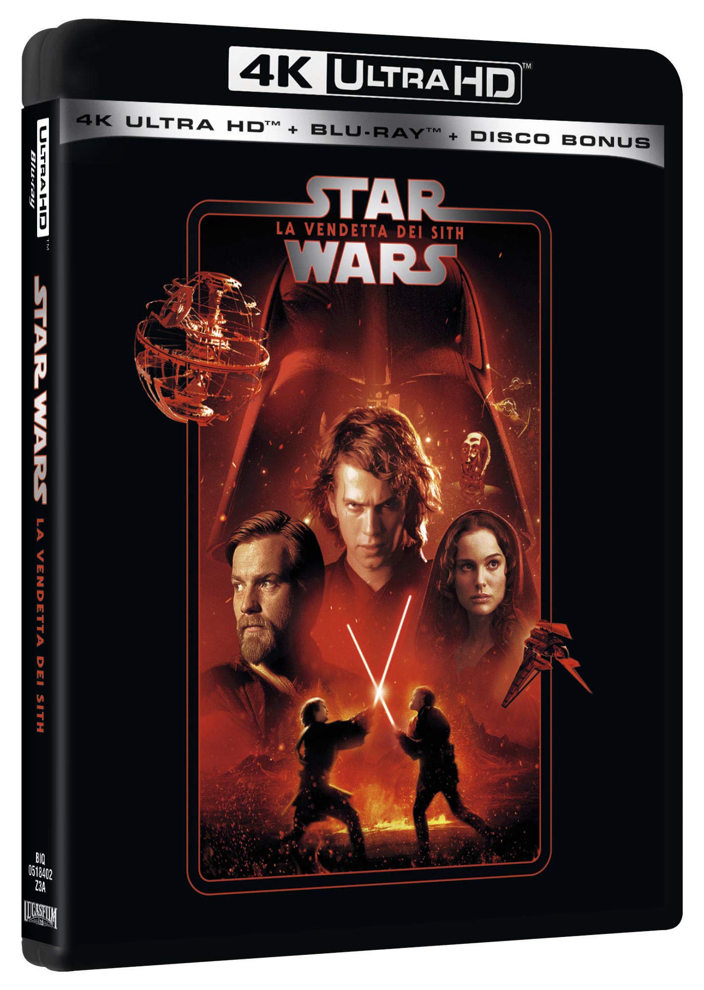 Star Wars Ep. III La Vendetta Dei Sith (Repkg 4k+Br+Bonus Disc) Films