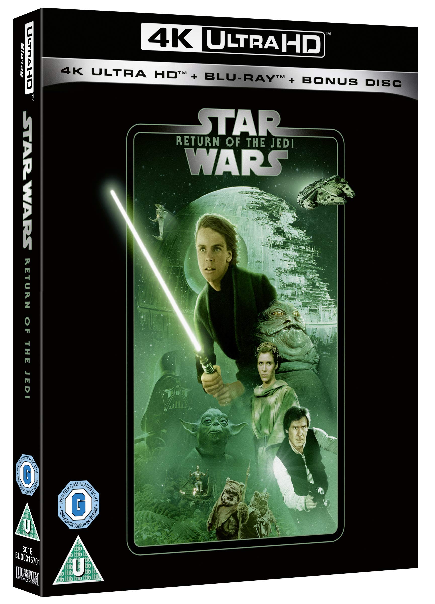 Star Wars Return of the Jedi 4K Ultra-HD Films