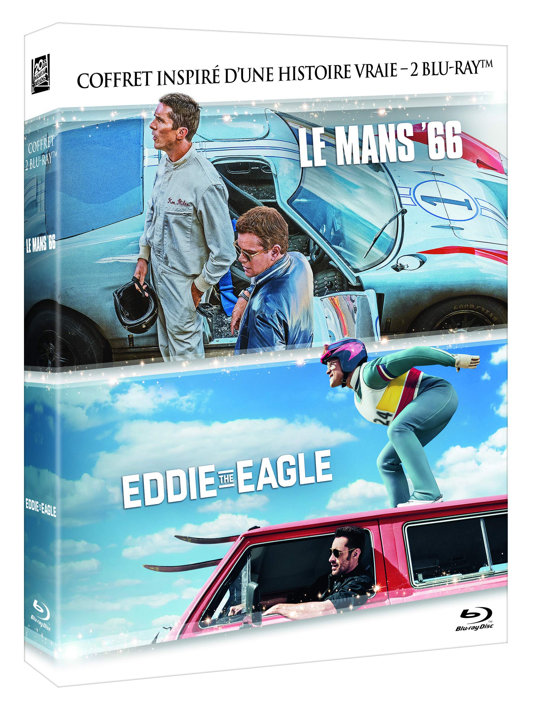 Le Mans 66 + Eddie The Eagle-Coffret 2 Films dvd