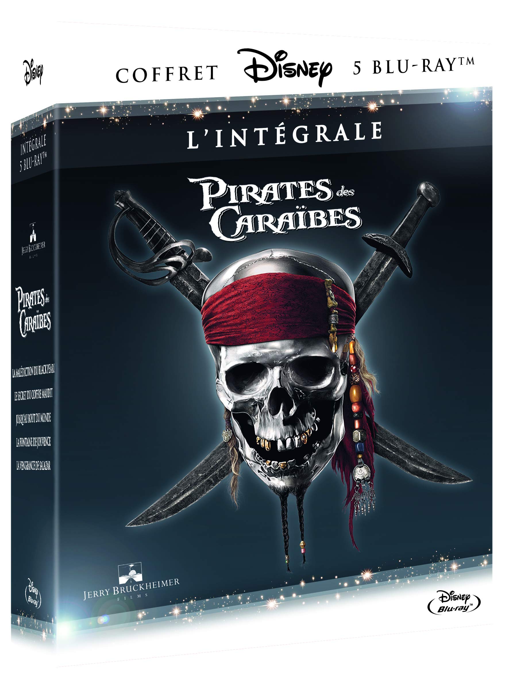 Pirates des Caraïbes-Intégrale 5 Films dvd