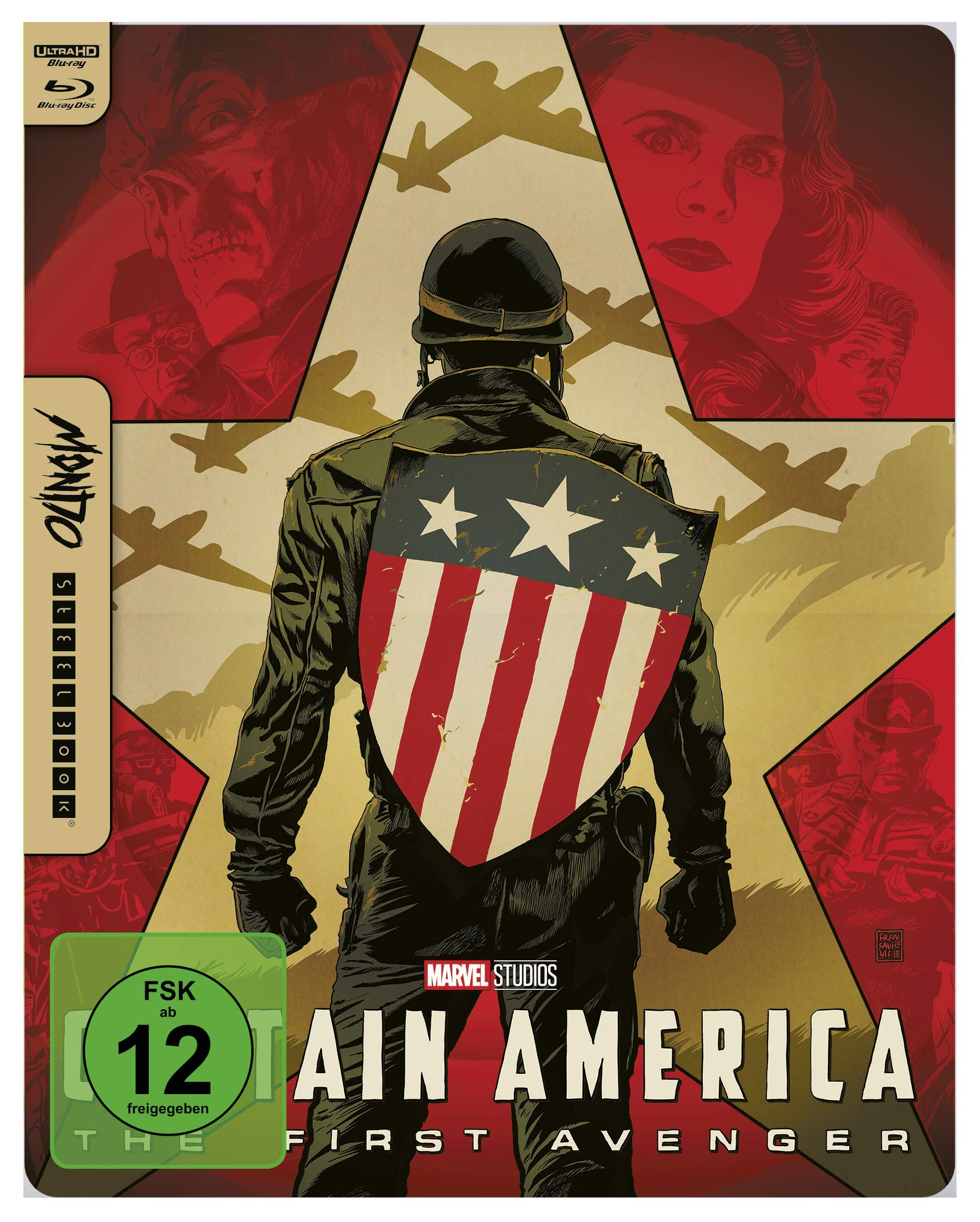 Captain America - The First Avenger - 4K Ultra-HD Mondo Steelbook Edition Movies
