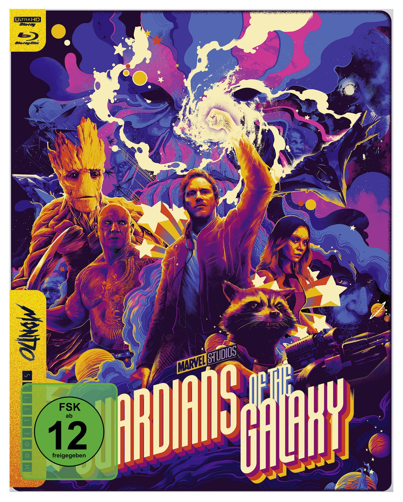 Guardians of the Galaxy - 4K Ultra-HD Mondo Steelbook Edition Movies
