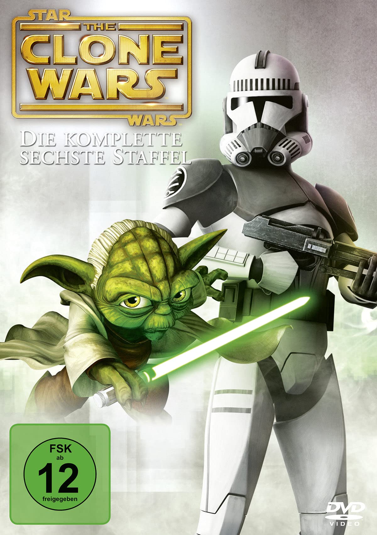 Star Wars, The Clone Wars.Staffel.06,3 DVDs: Die komplette 6. Staffel.USA Box sets