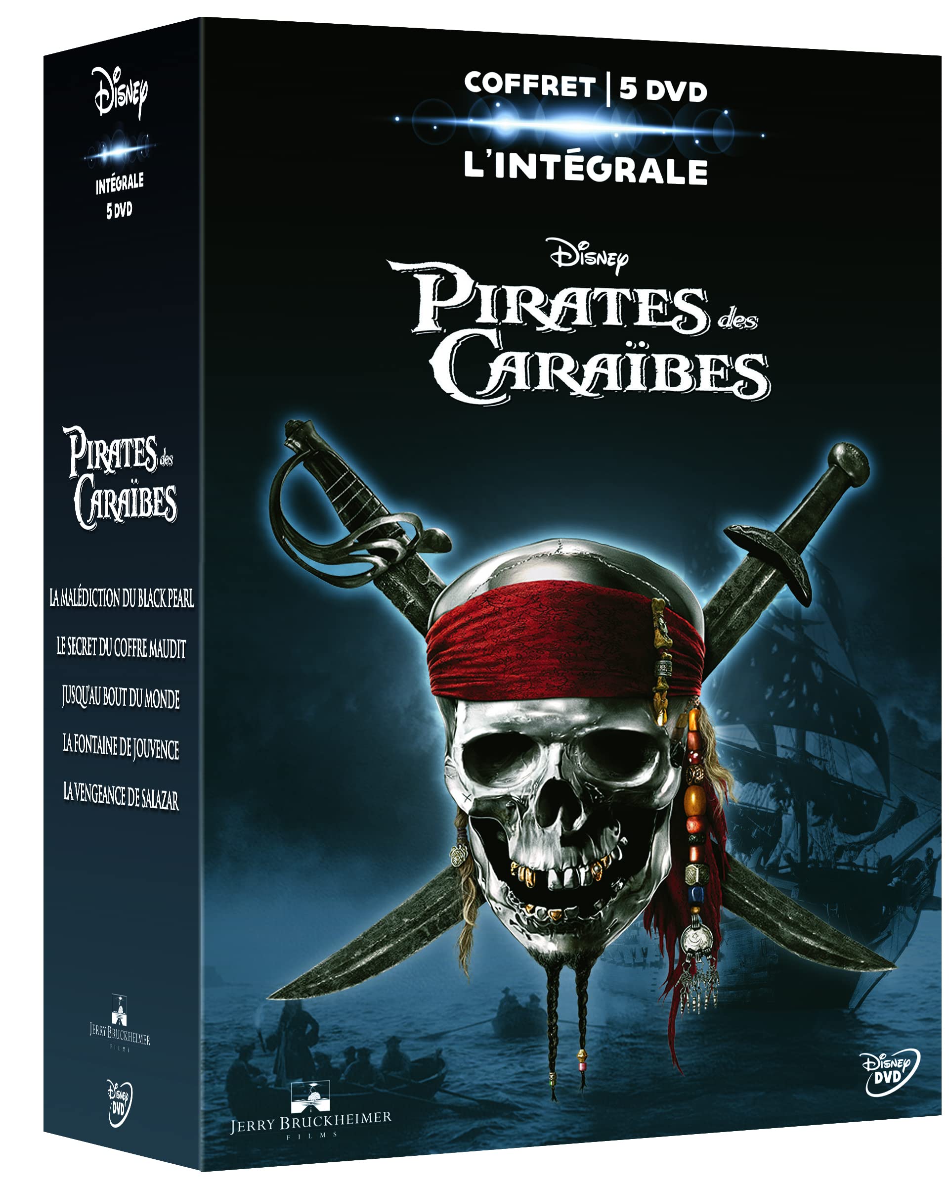 Pirates des caraïbes - l'intégrale - 5 films Films