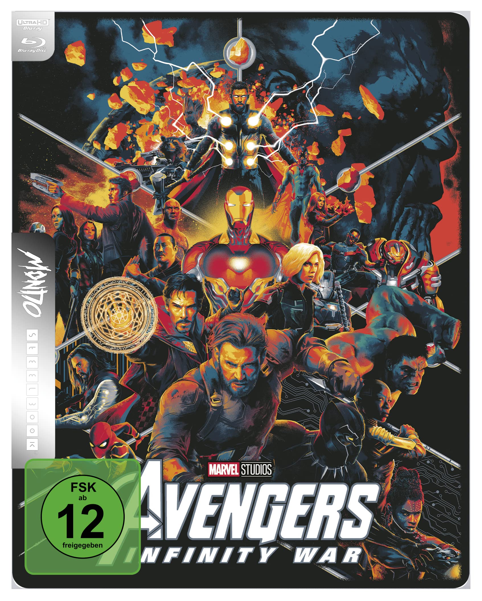 Marvel's The Avengers - Infinity War (4K Ultra-HD) (+ Blu-ray 2D) - 4K Mondo Edition - Steelbook Films
