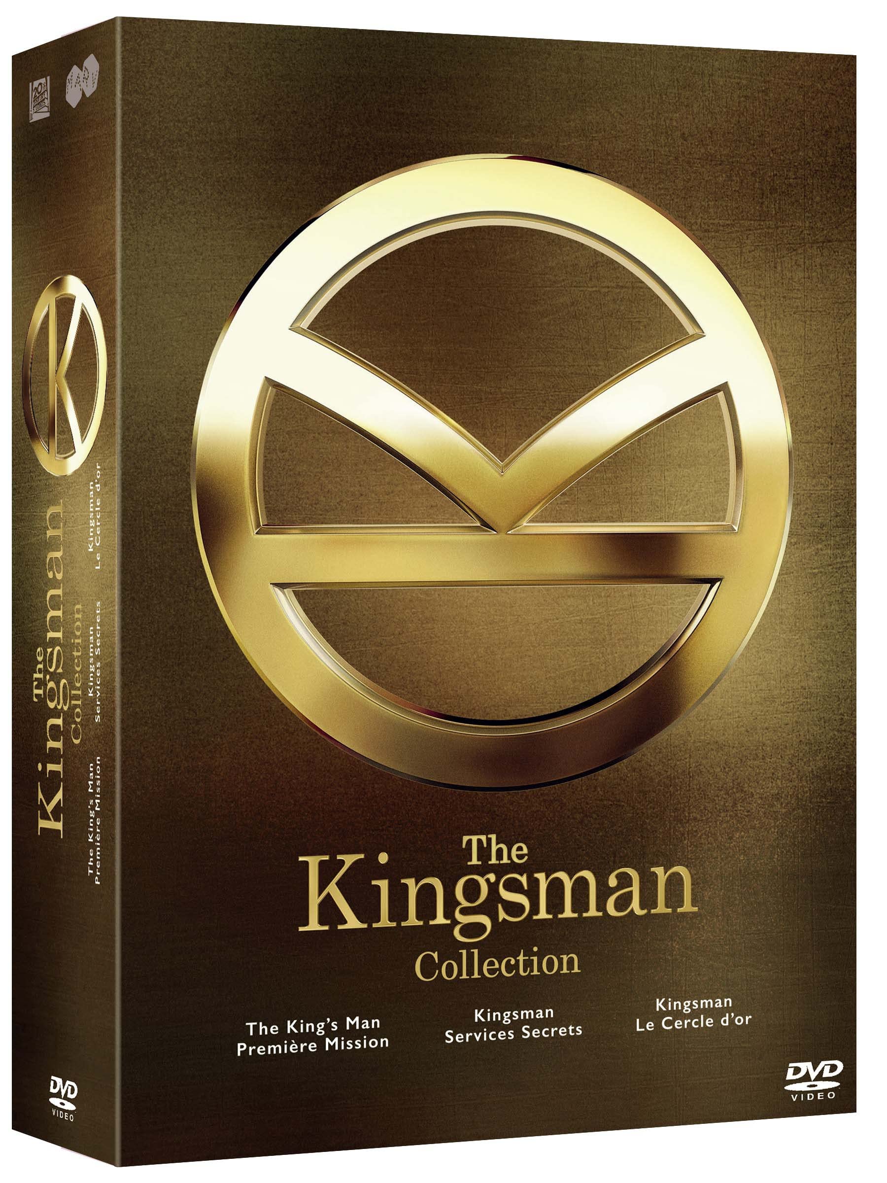 COFFRET KINGSMAN - L'INTEGRALE - 3 DVD dvd