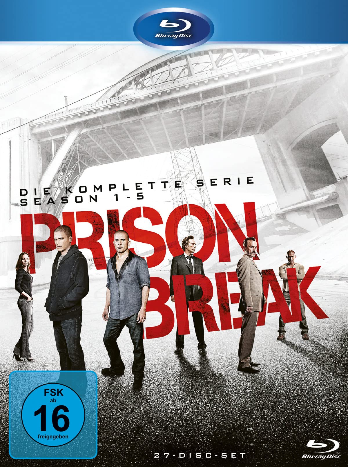 Prison Break - Season 1-5 - Komplettbox Box sets