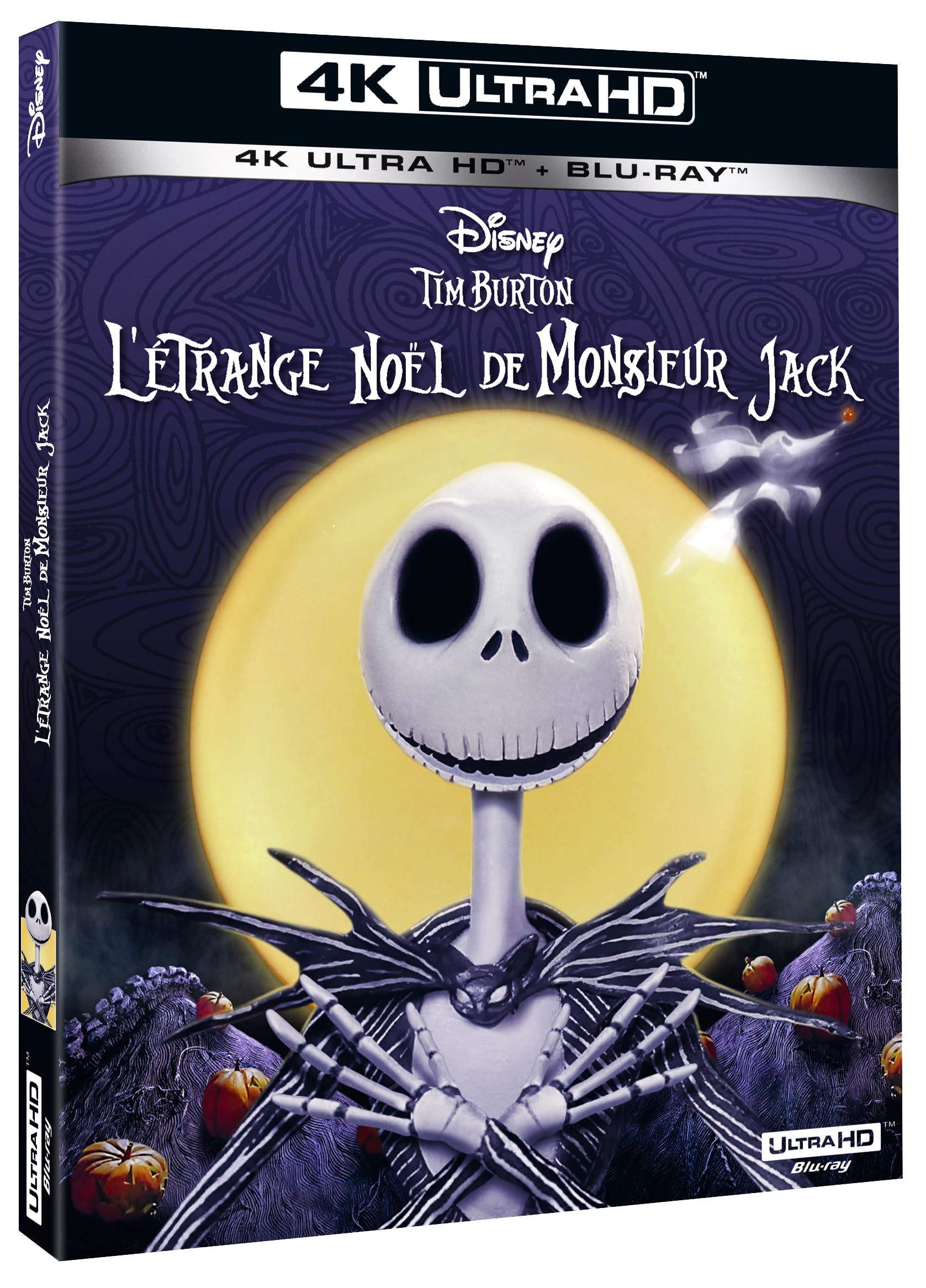 ETRANGE NOËL DE MONSIEUR JACK (L') - COMBO UHD 4K + BD + BONUS dvd