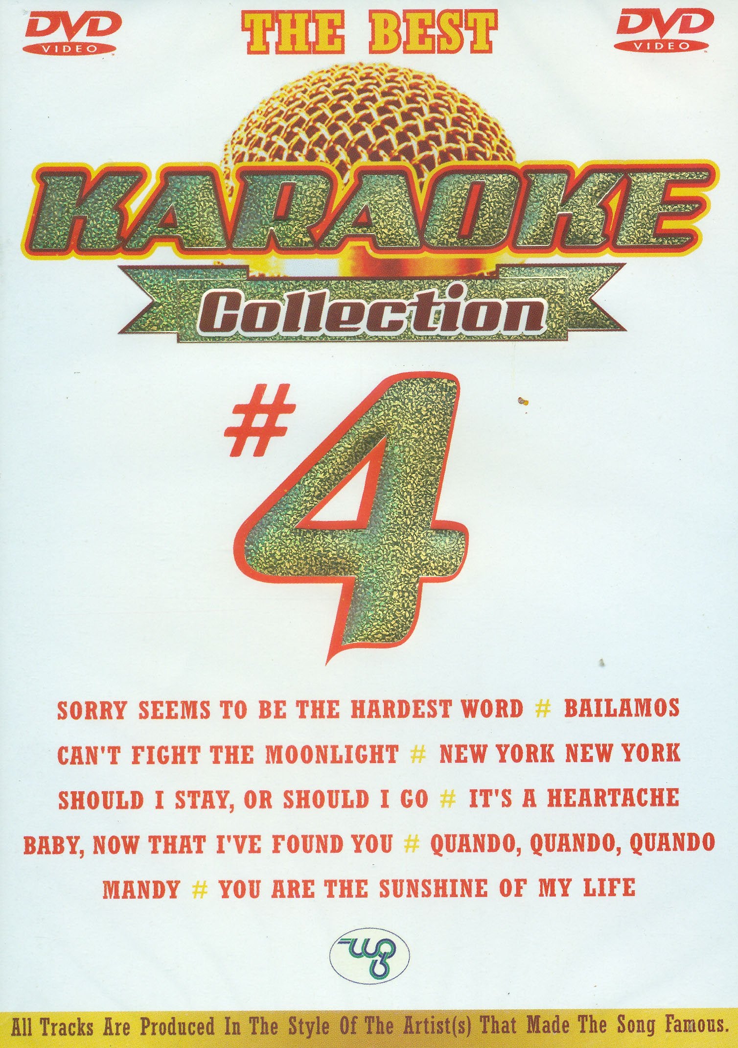 Various Artists - The Best Karaoke Collection Vol. 4 Films