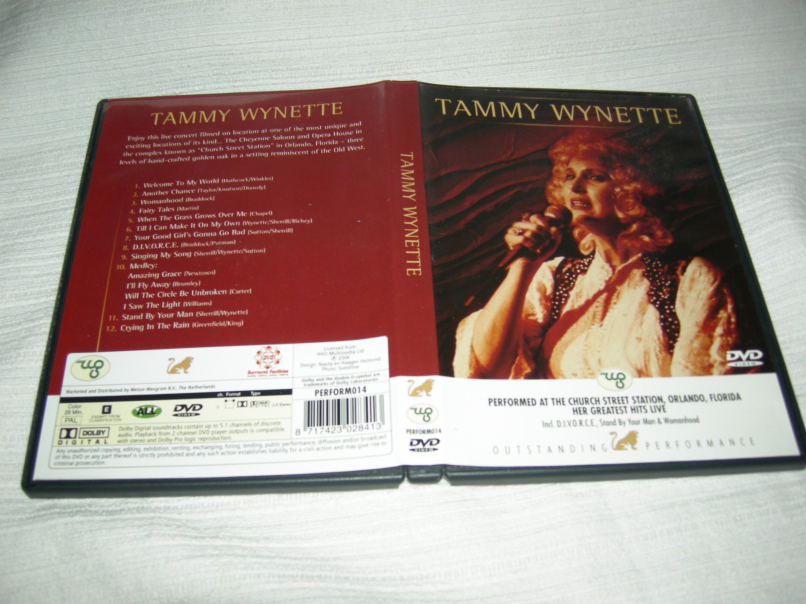 Tammy Wynette - Live In Concert Music