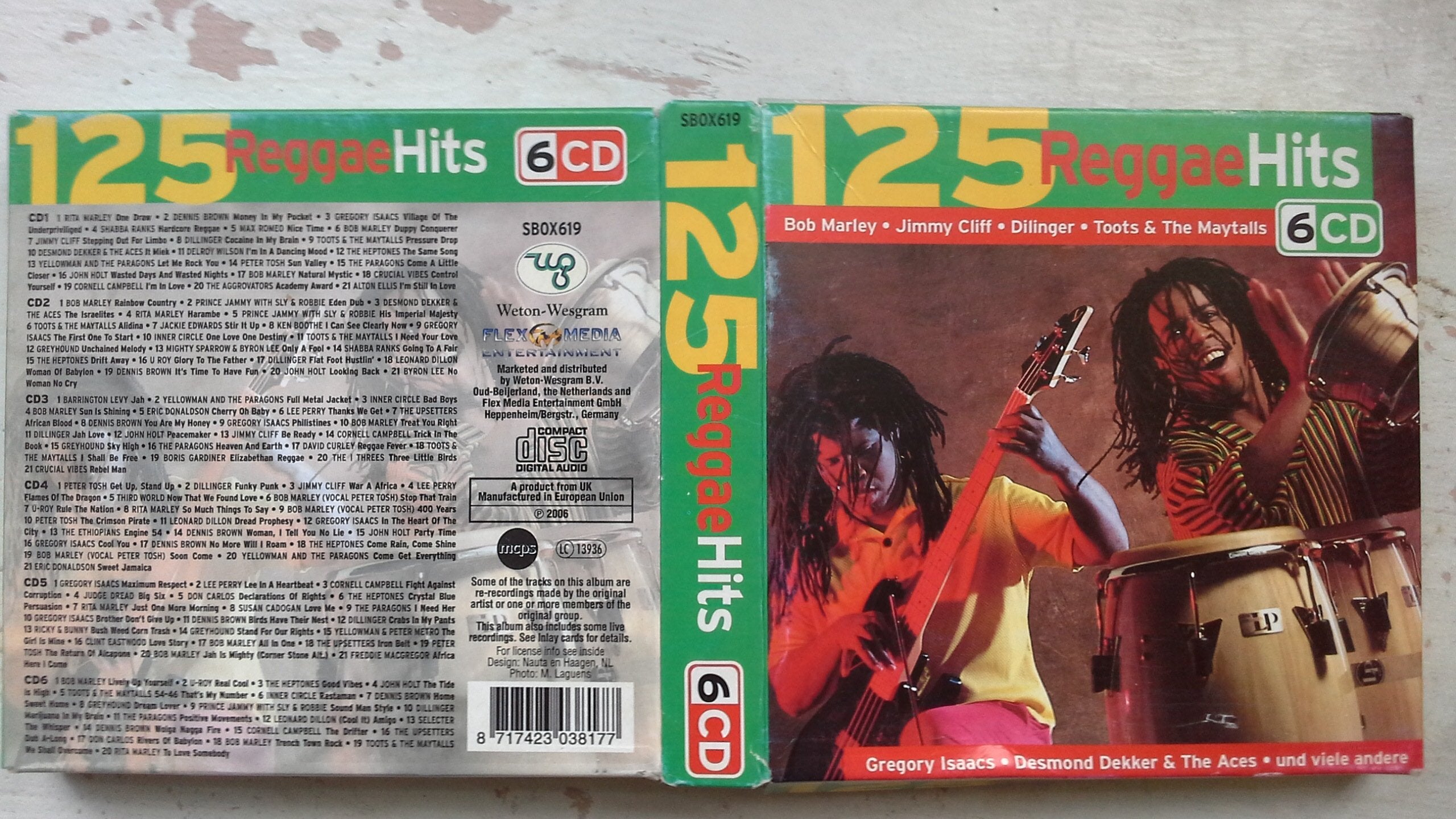 125 Reggae Hits(Tw.Re-Recorded Reggae