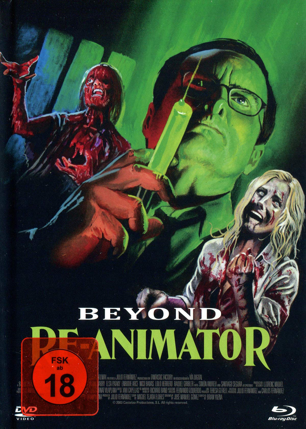 Beyond Re-Animator - limitiertes Mediabook auf 500 Stück (+ DVD) - Cover B Movies