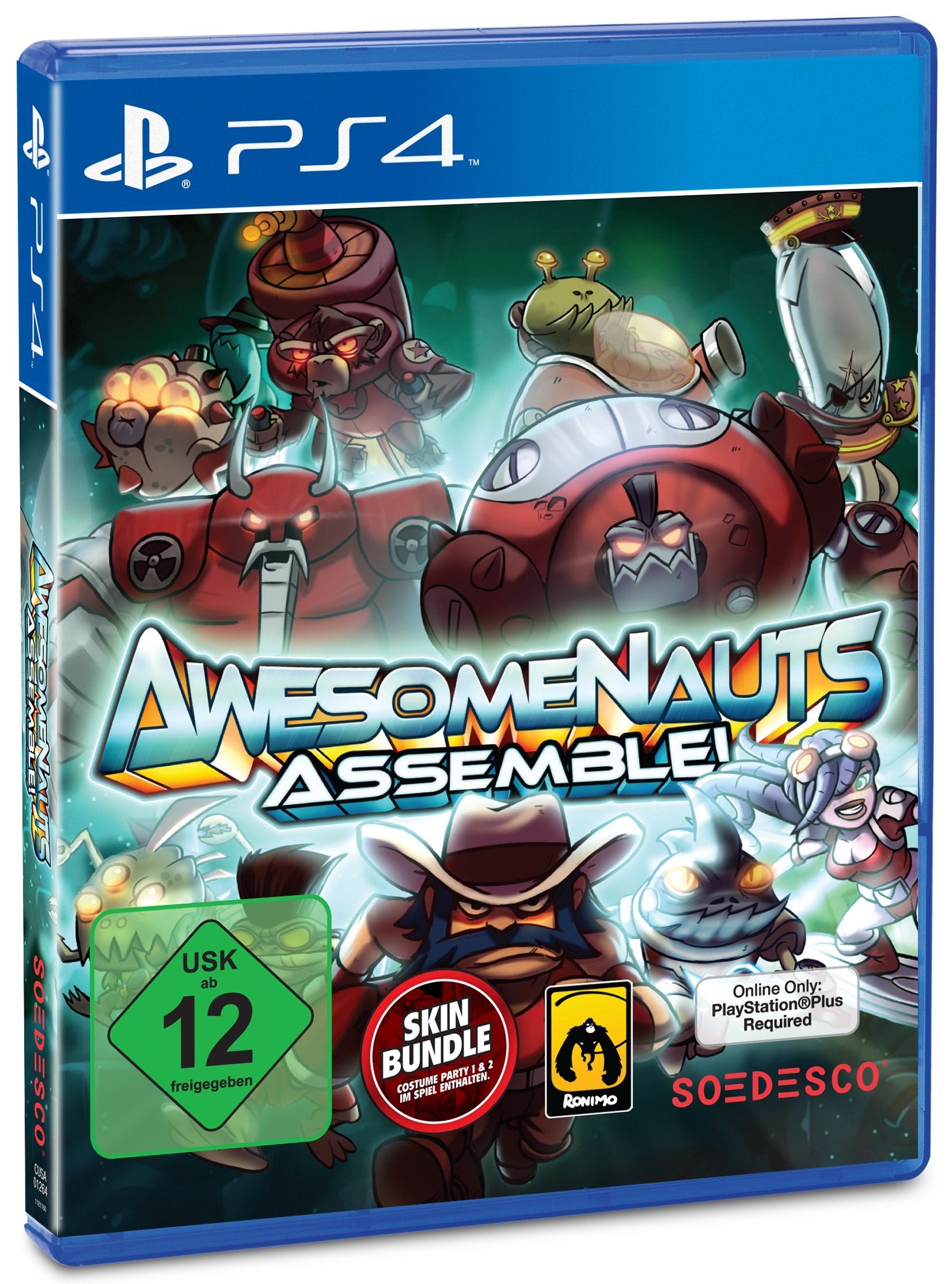 AwesomeNauts Assemble PlayStation 4