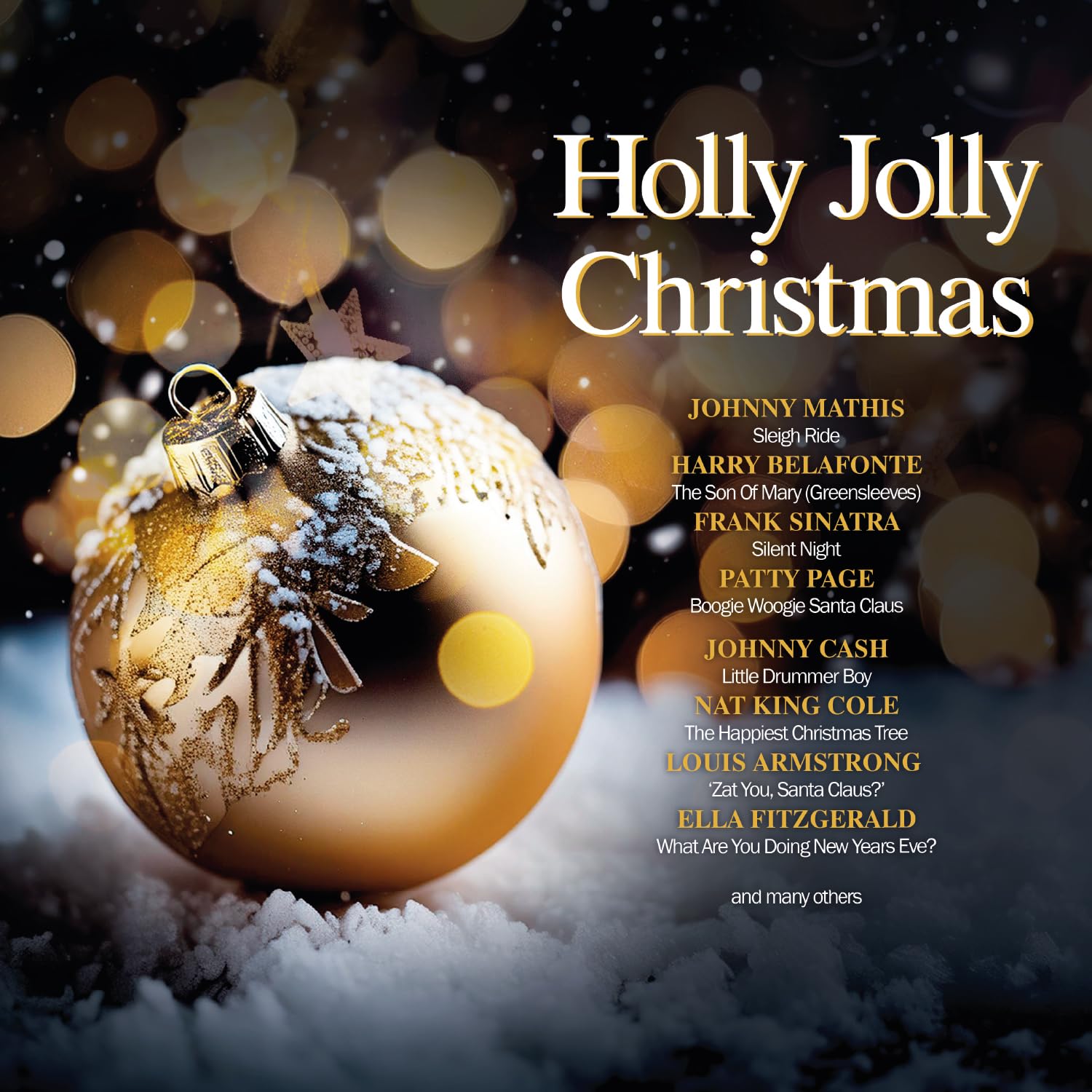 Holly Jolly Christmas - Clear White Vinyl cd