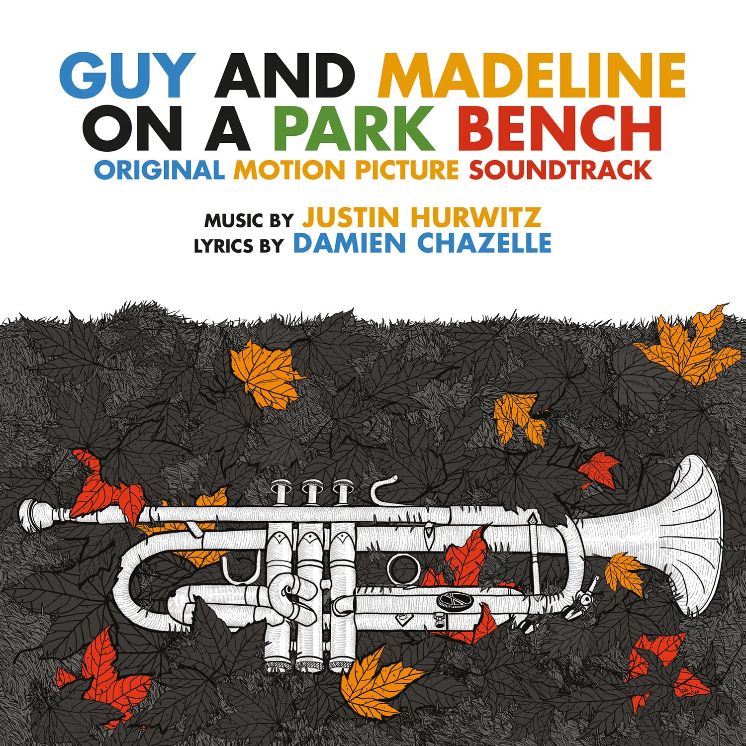 Guy and Madeline on a Park Bench Pop