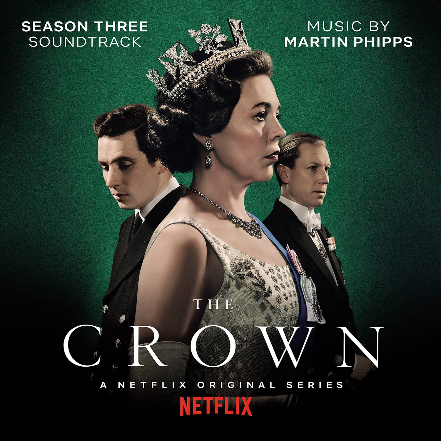 Crown Season 3/Music by Martin Phipps/Vinyle Bleu Roi Audiophile 180gr/Livret 4 Pages Soundtracks & Musicals