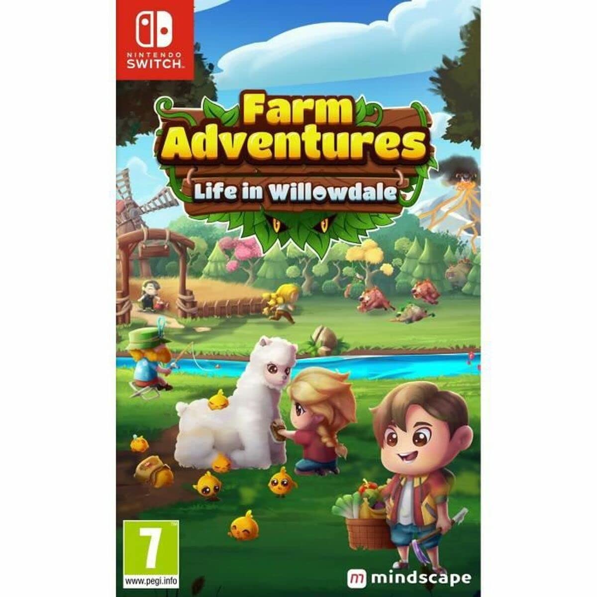 Just For Games Videospiel für Switch Farm Adventures: Life in Willowdale Nintendo Switch