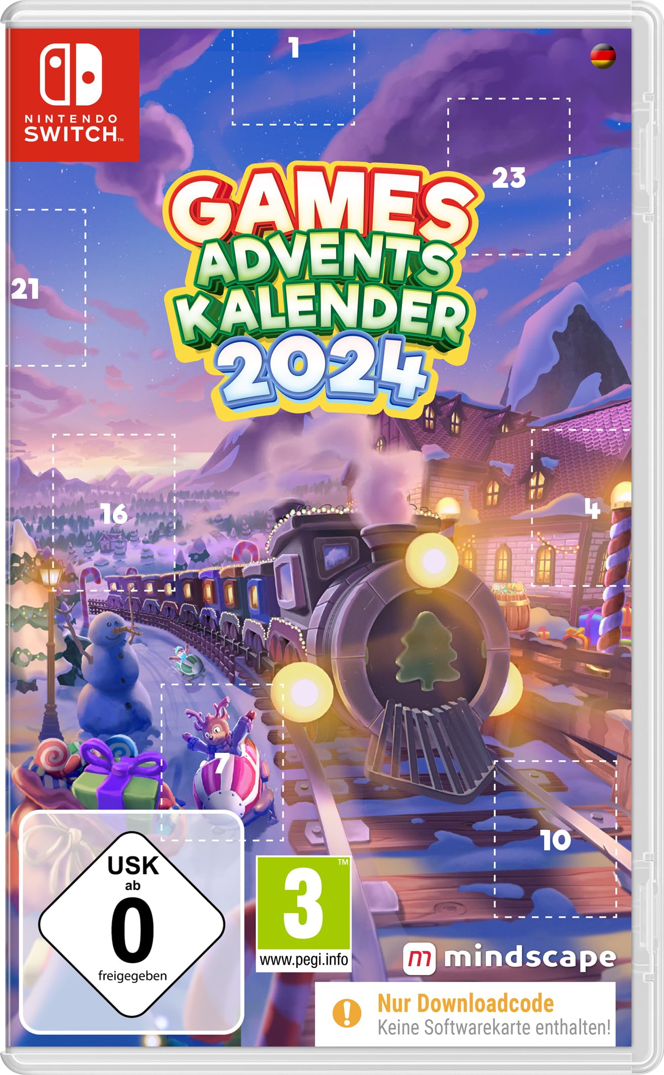 Games Adventskalender 2024 (Code in a Box) (Nintendo Switch) Games