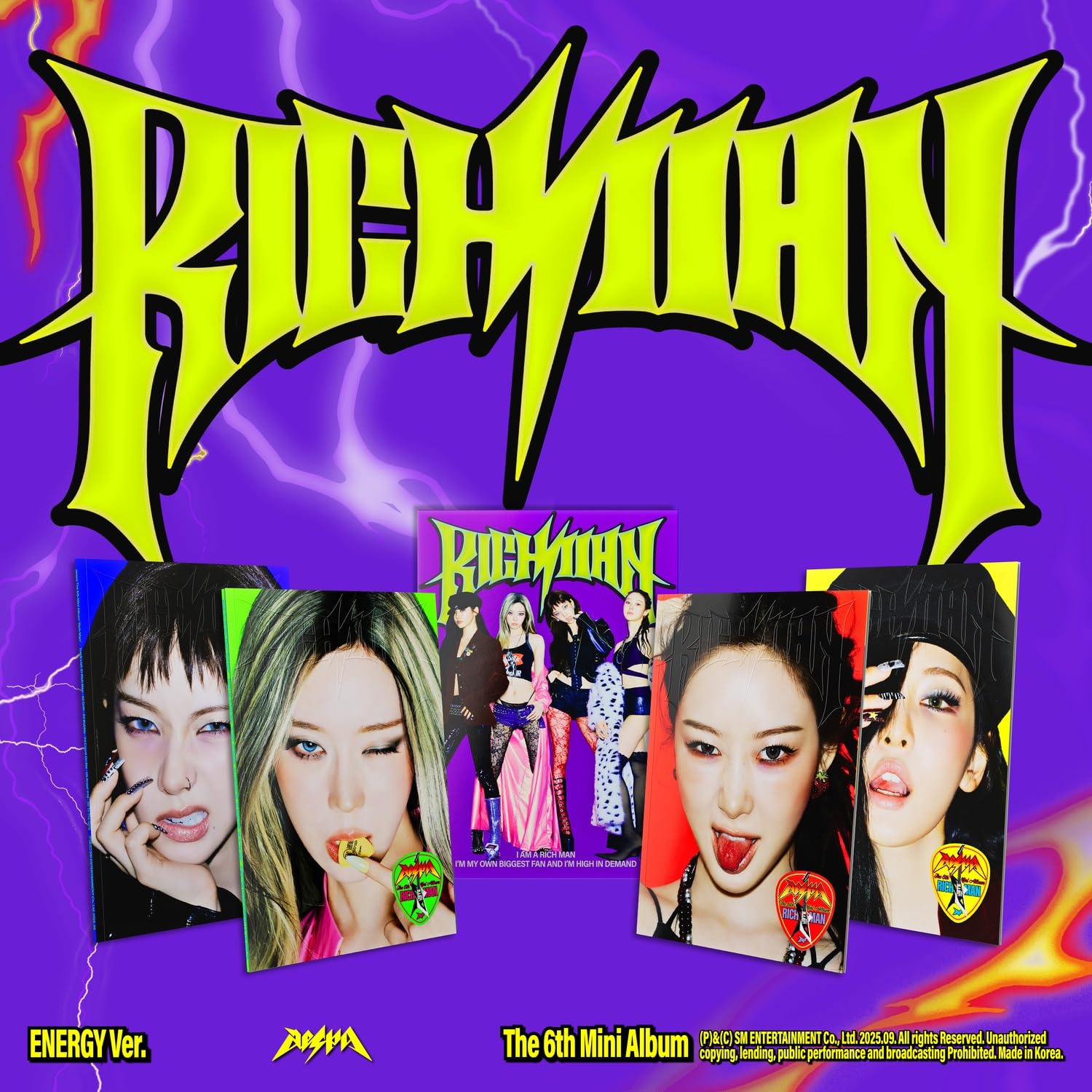 The 6th Mini Album 'Rich Man'  (Magazin Ver. - WIN Music