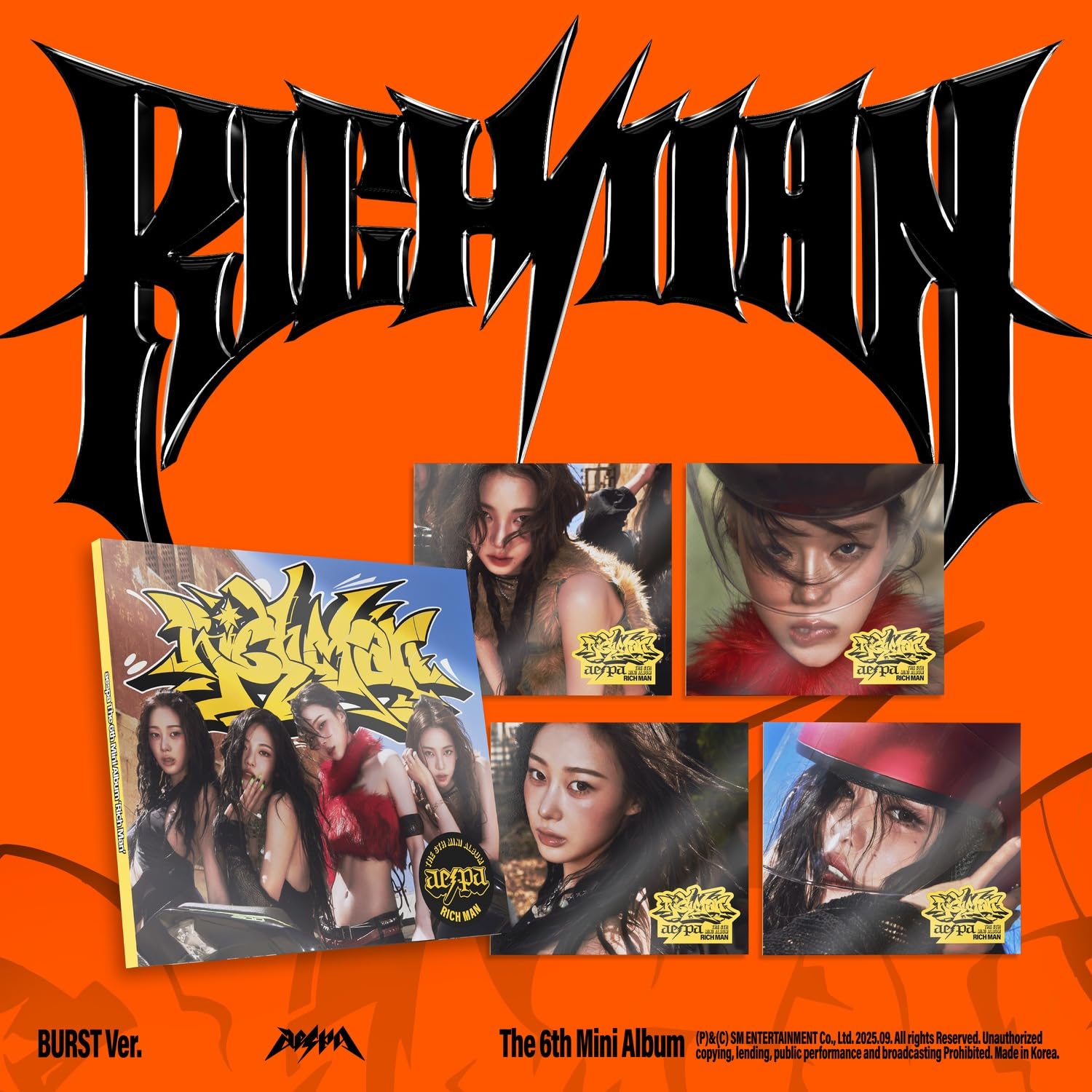 The 6th Mini Album 'Rich Man'  (Digipak Ver. - NIN Music