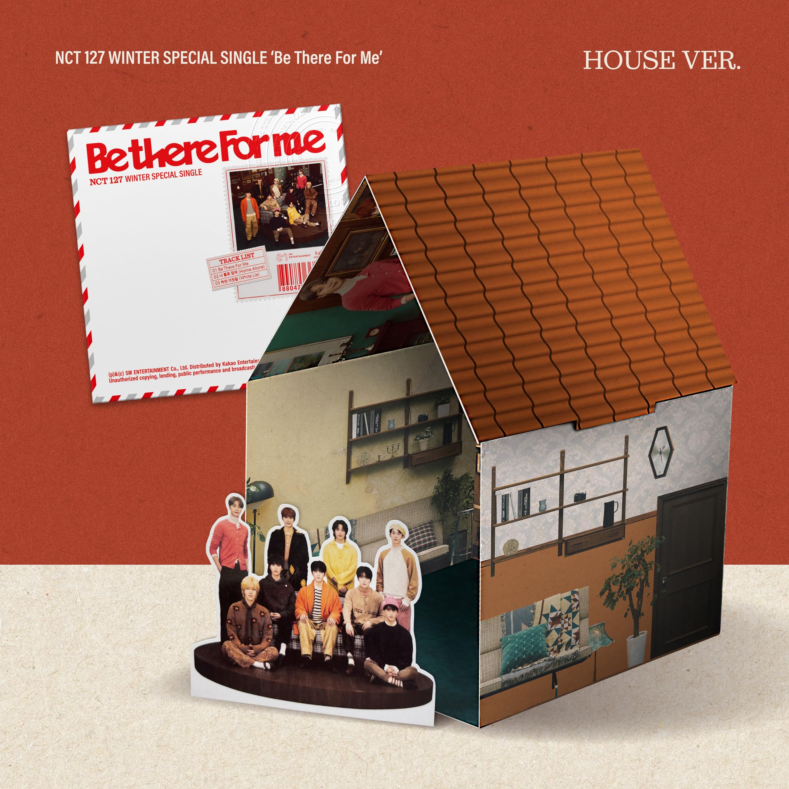 Be There For Me - House Version - incl. Booklet, Postcard, Stading Ornament + Photocard Music