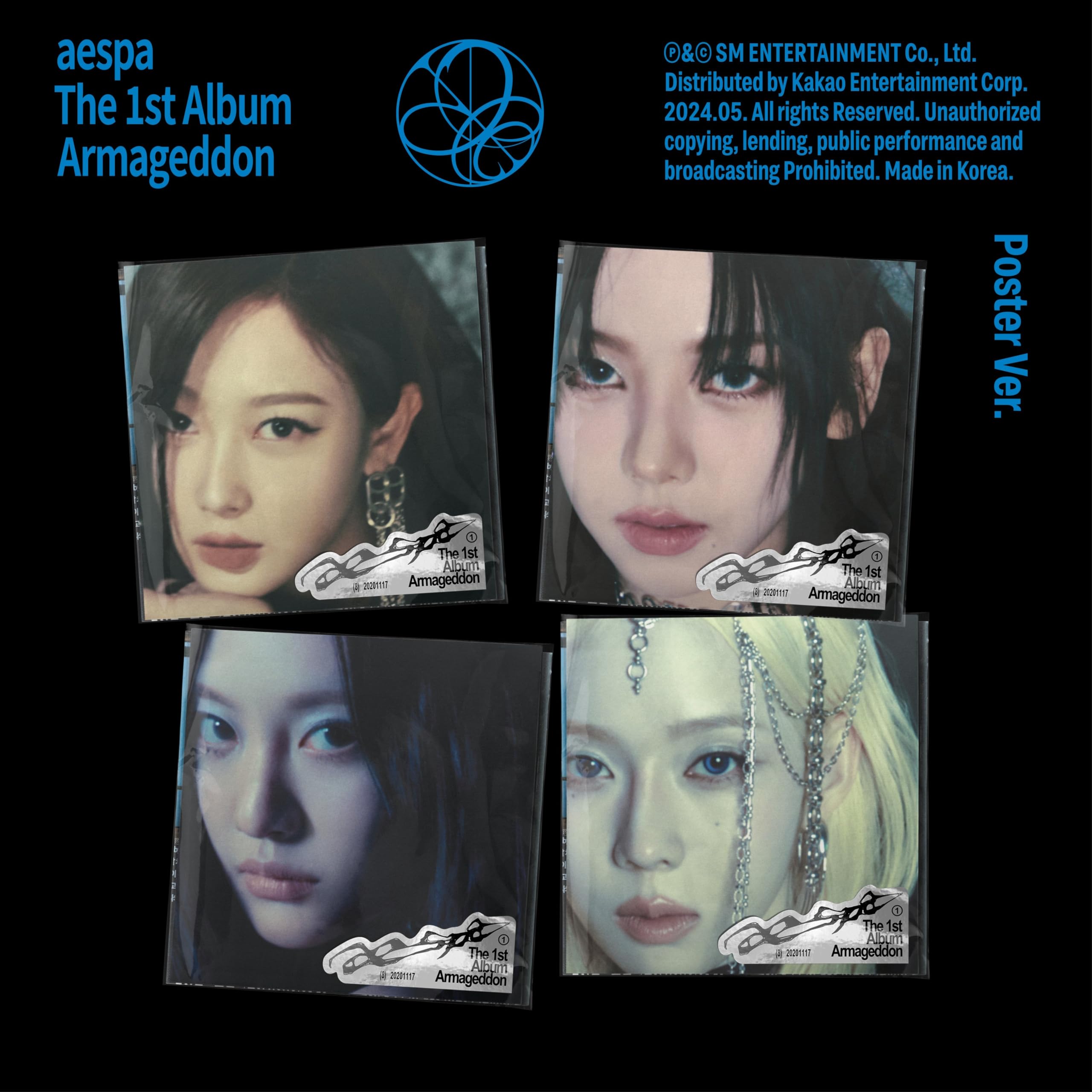 The 1st Album 'Armageddon' (Poster Ver.) Pop