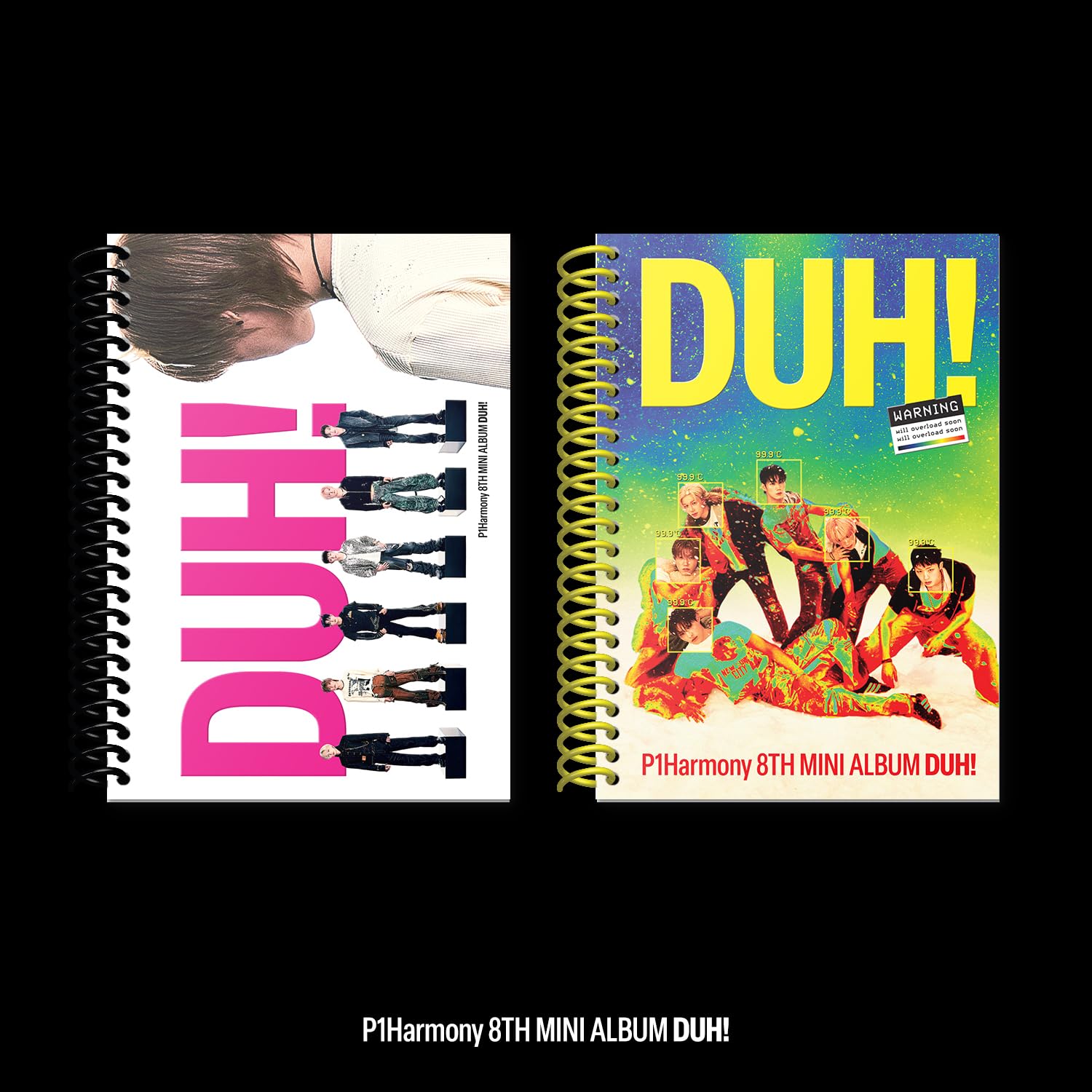 【ランダム】P1Harmony 8th Mini Album /DUH!(CD) Music