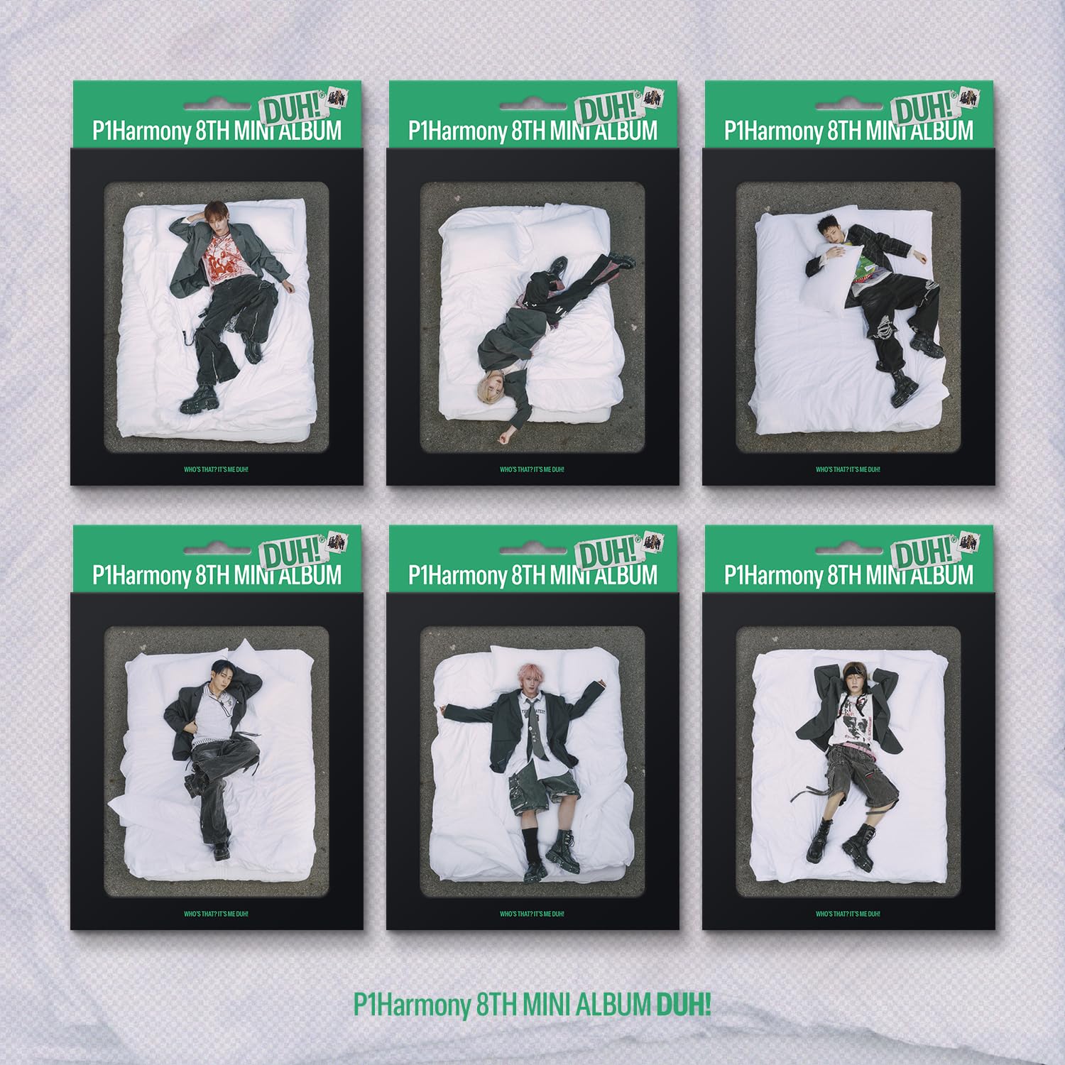 【ランダム】P1Harmony 8th Mini Album H Ver./DUH! Compact Ver.(CD) (ランダム) Music