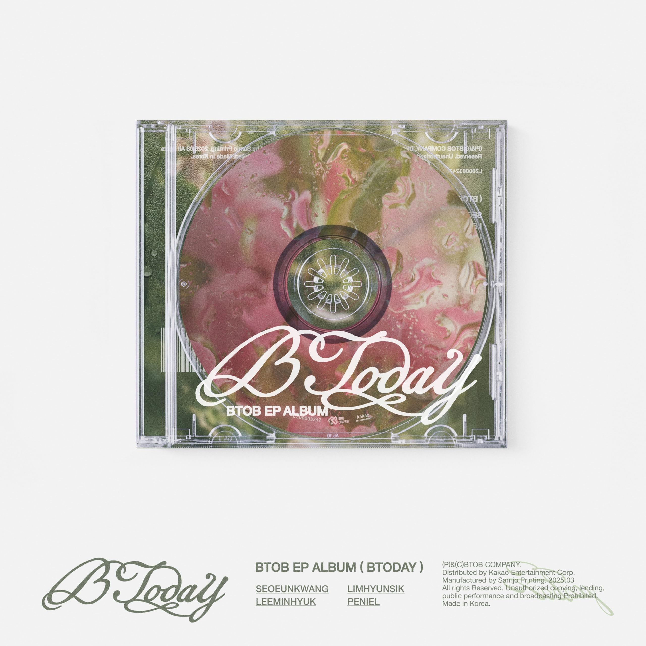 Btoday / 13th Mini Album / Jewel Case Version Music